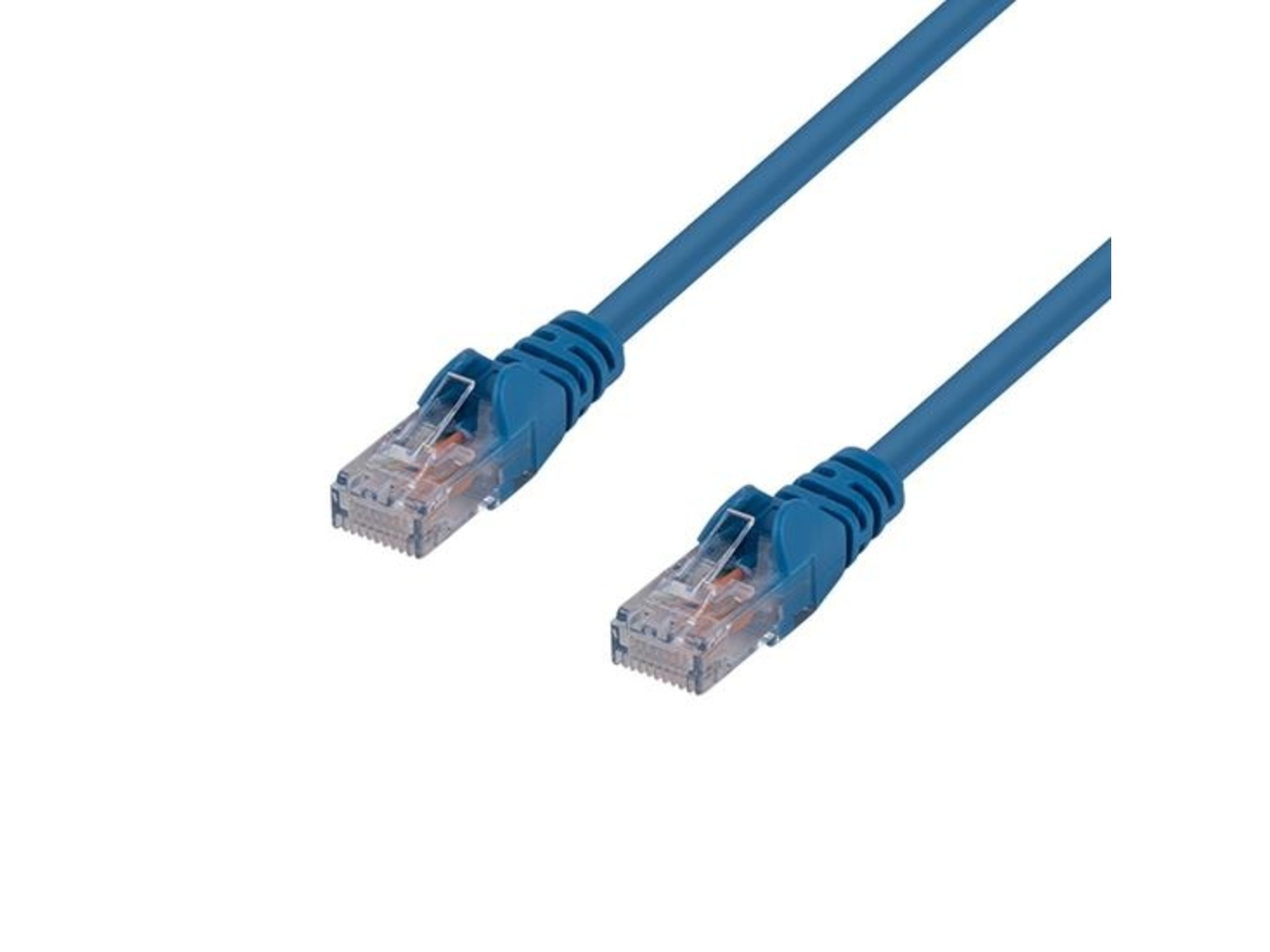 DYNAMIX Cat6 UTP Patch Lead - Slimline Snagless Molding (50m, Blue)