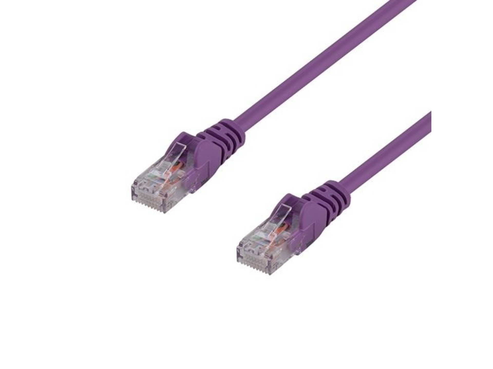 DYNAMIX Cat6 UTP Patch Lead - Slimline Snagless Molding (10m, Purple)