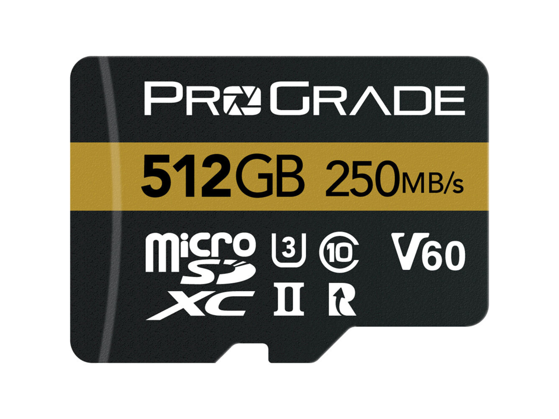 ProGrade Digital 512GB UHS-II microSDXC Memory Card with SD Adapter