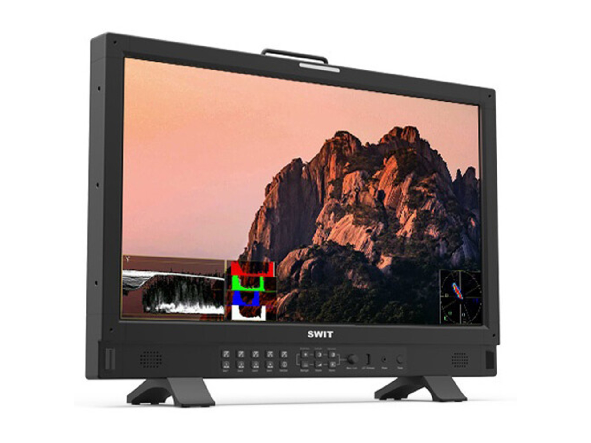 SWIT 23.8" Quad-Link 4K Production Monitor (V-Mount)