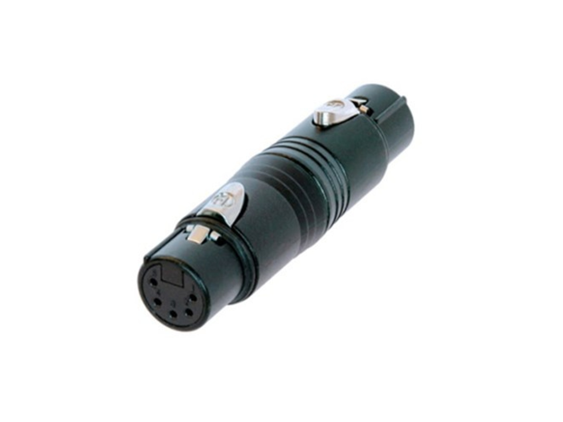 Neutrik 5-pin Female to 5-pin Female XLR Adapter (Black)