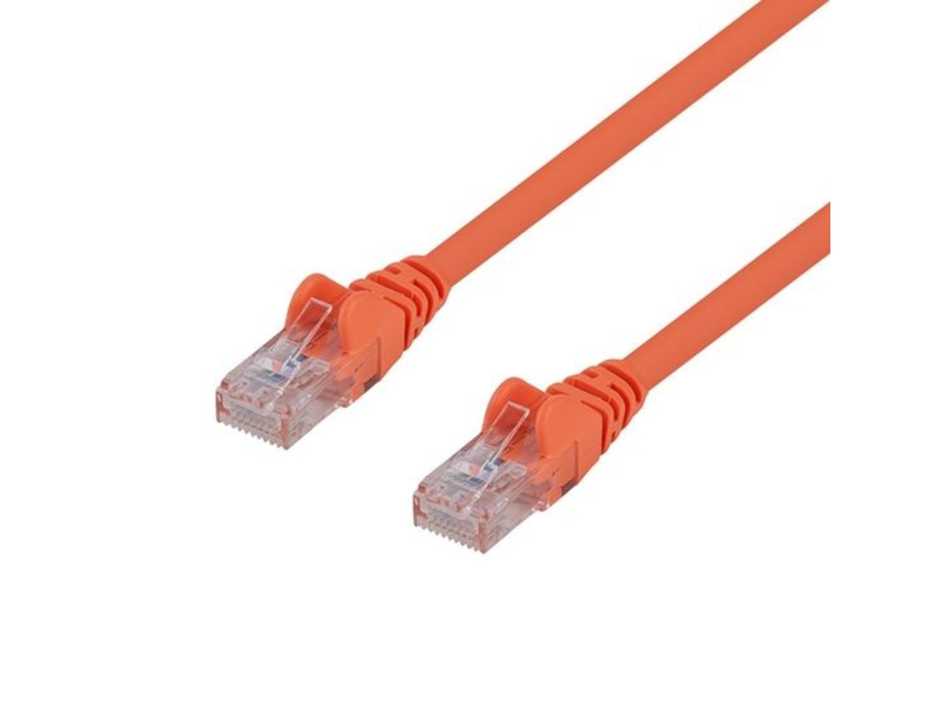 DYNAMIX Cat6 UTP Patch Lead - Slimline Snagless Molding (10m, Orange)