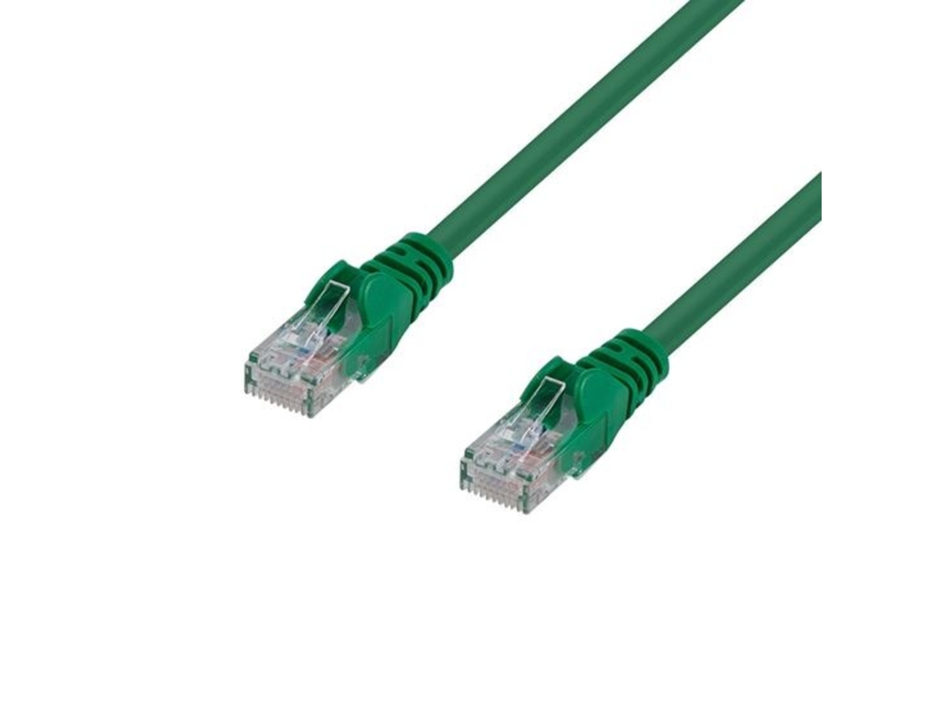 DYNAMIX Cat6 UTP Patch Lead - Slimline Snagless Molding (10m, Green)