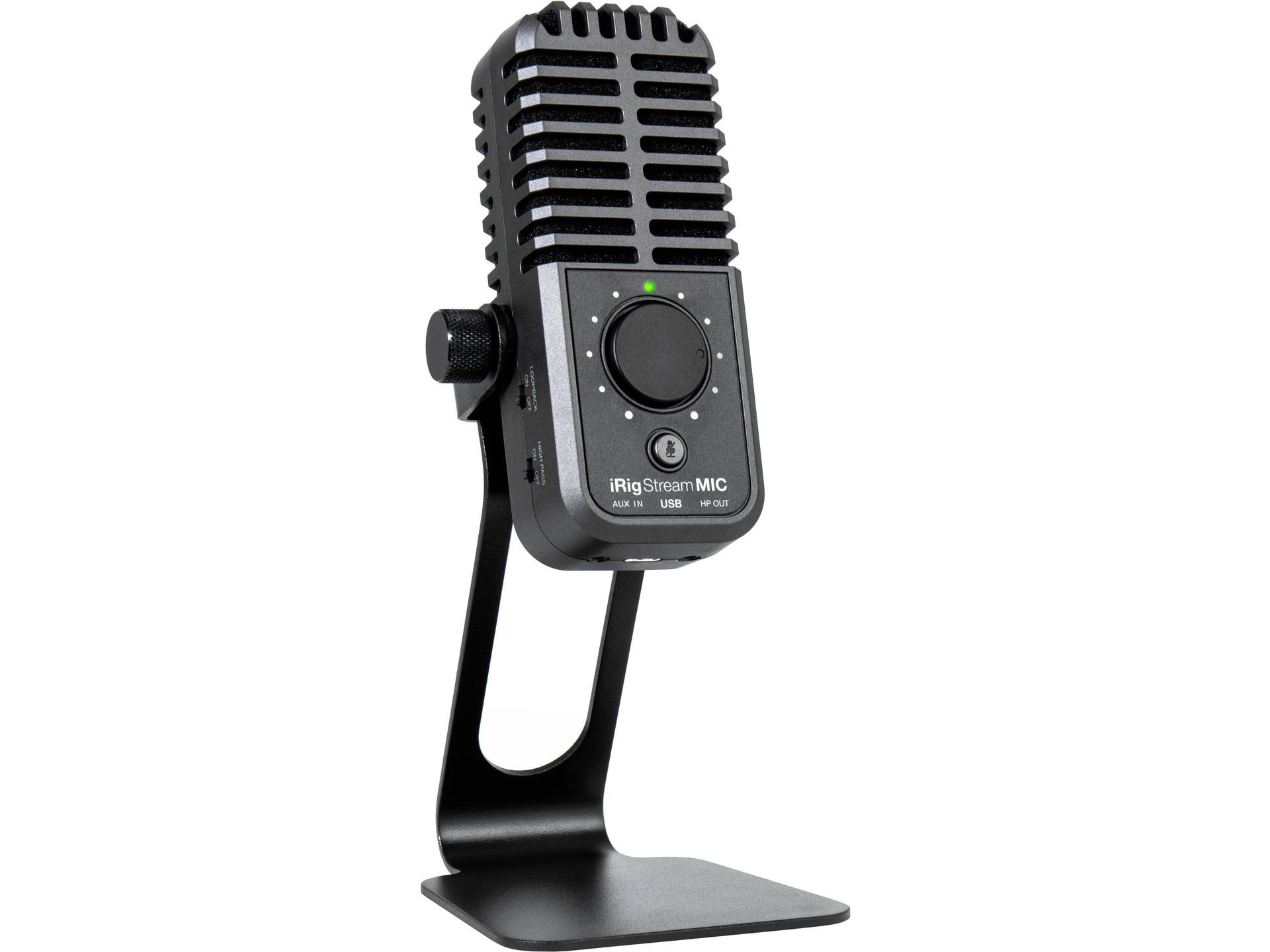IK Multimedia iRig Stream Mic USB Microphone and Stereo Audio Interface