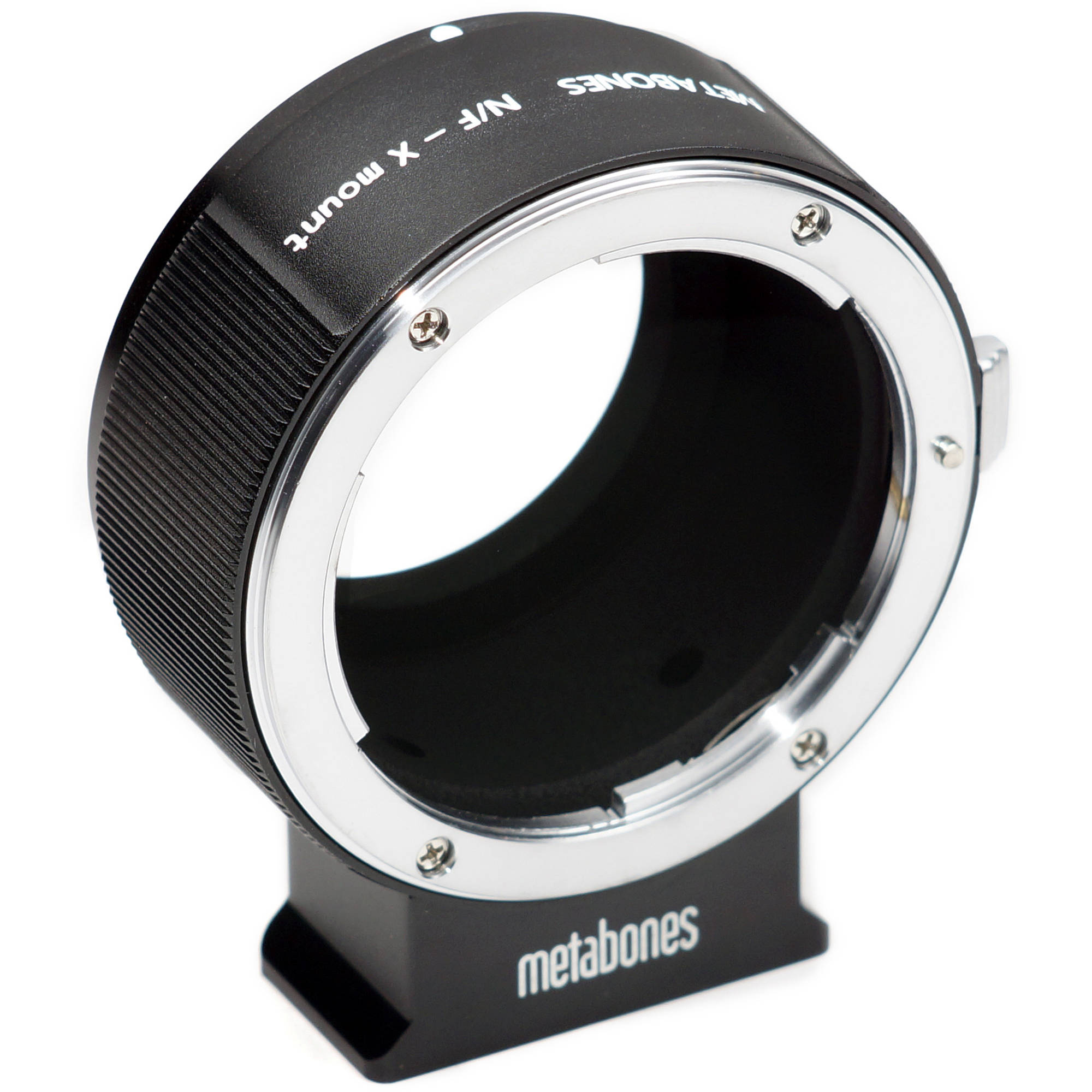 Metabones Nikon F Mount Lens to Fujifilm X-Mount Camera Lens Mount Adapter (Black Matte)
