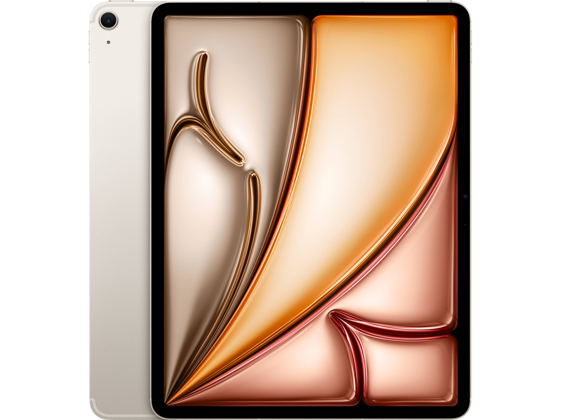 Apple 13" iPad Air (M2, Wi-Fi Only, Starlight, 128GB)