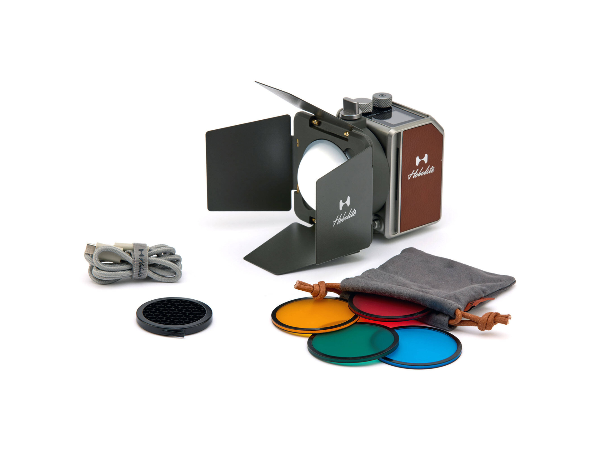 Hobolite Mini Bi-Colour LED Light (Brown, Standard Kit)