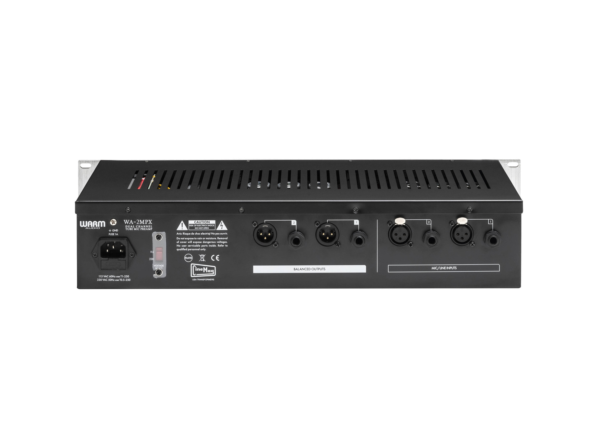 Warm Audio WA-2MPX Stereo Microphone Tube Preamplifier | NZ