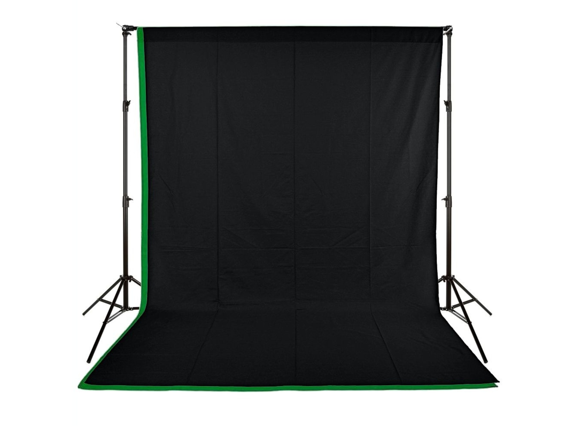 Xlite Standard 3x6m Muslin Background Kit (Black/Chromakey)
