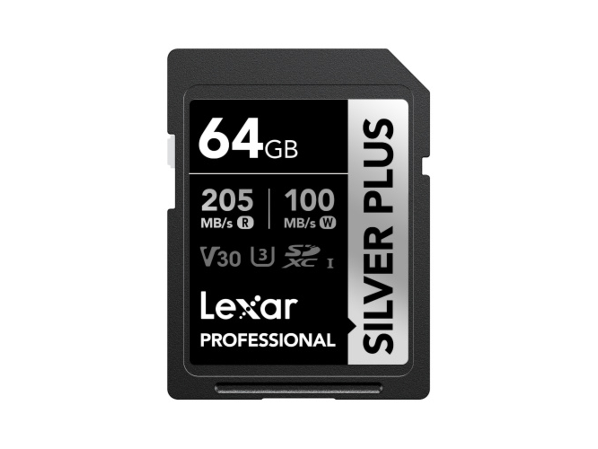 Lexar Professional 64GB SILVER PLUS SDXC UHS-I Card