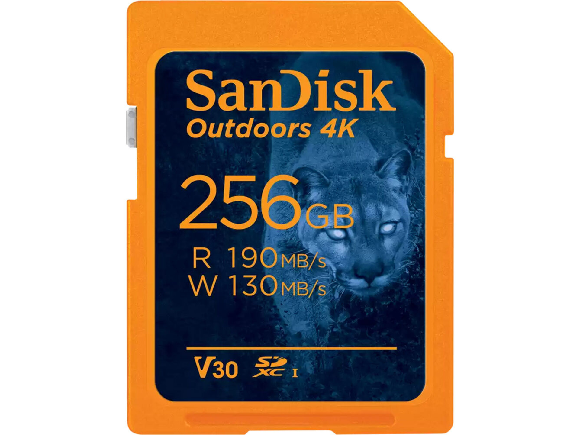 SanDisk 256GB Outdoors 4K UHS-I SDXC Memory Card