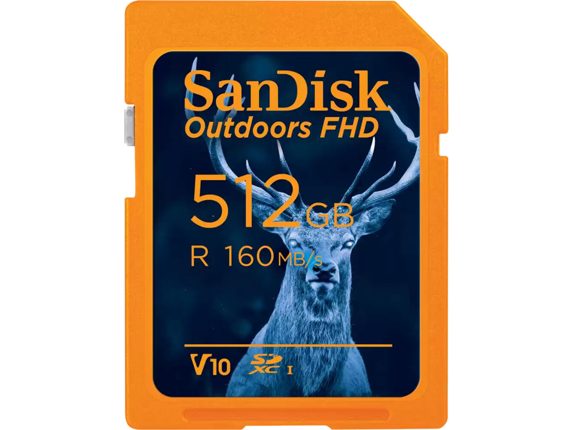 SanDisk 512GB Outdoors FHD UHS-I SDXC Memory Card