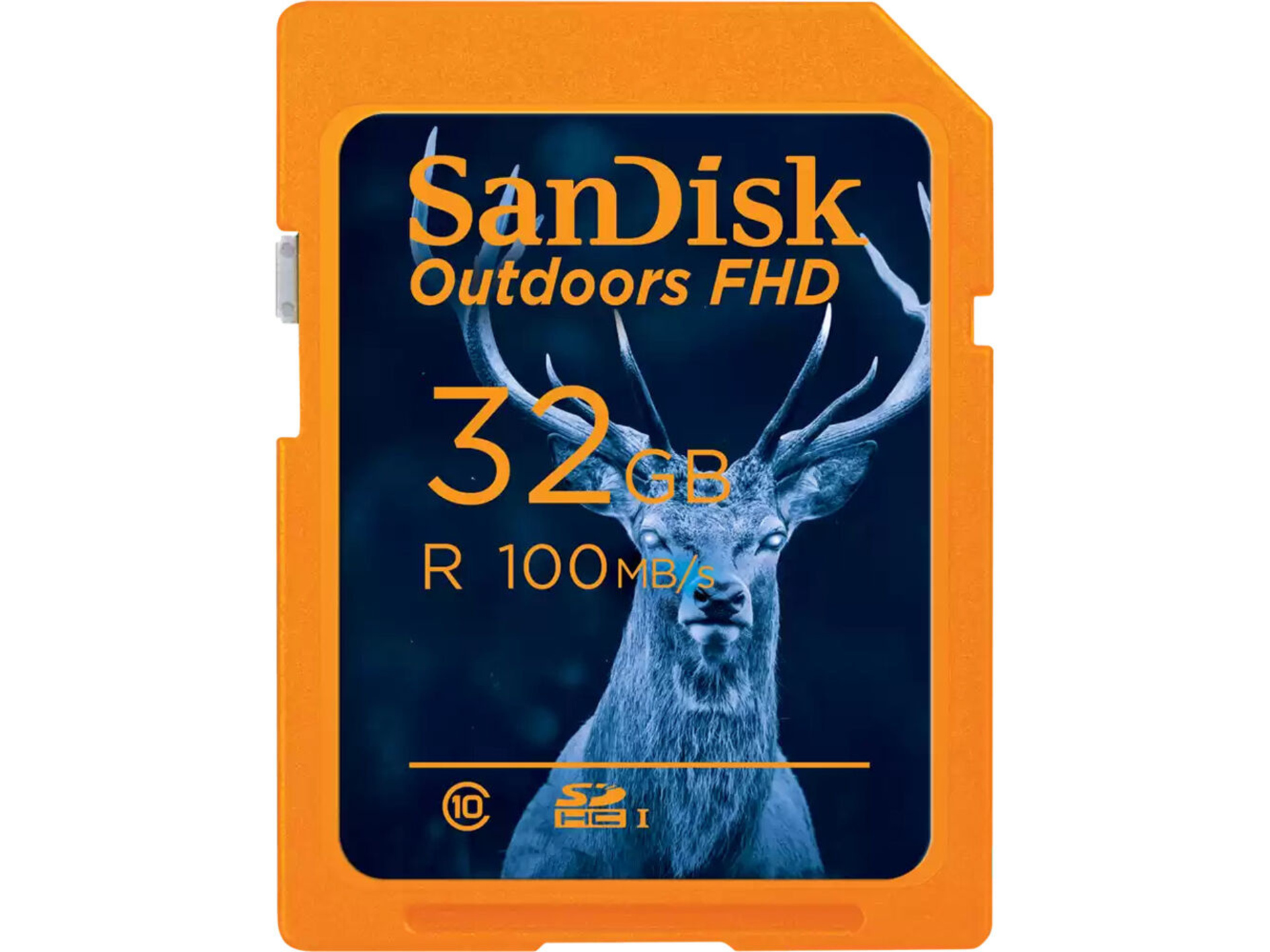 SanDisk 32GB Outdoors FHD UHS-I SDHC Memory Card