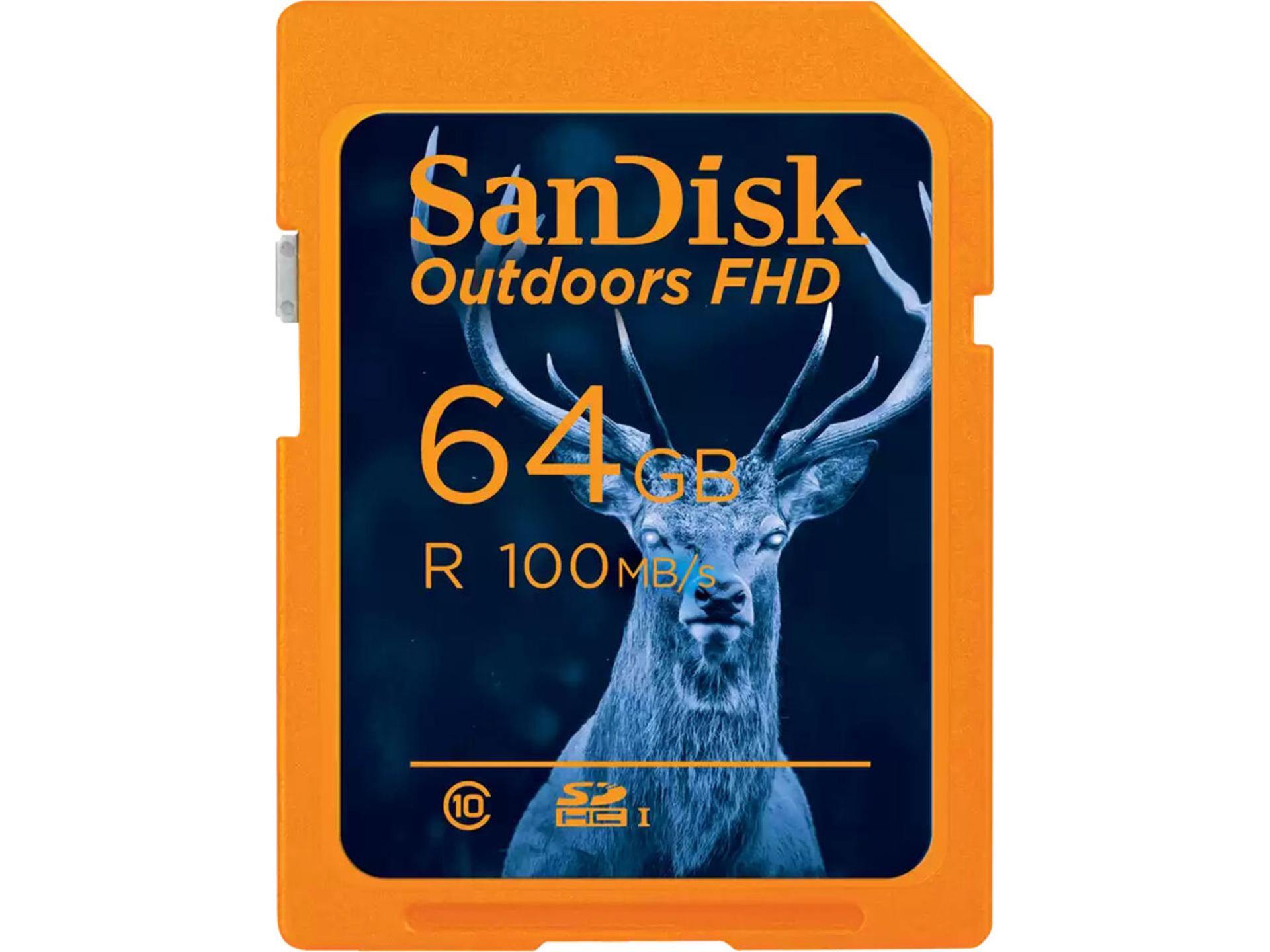 SanDisk 64GB Outdoors FHD UHS-I SDXC Memory Card