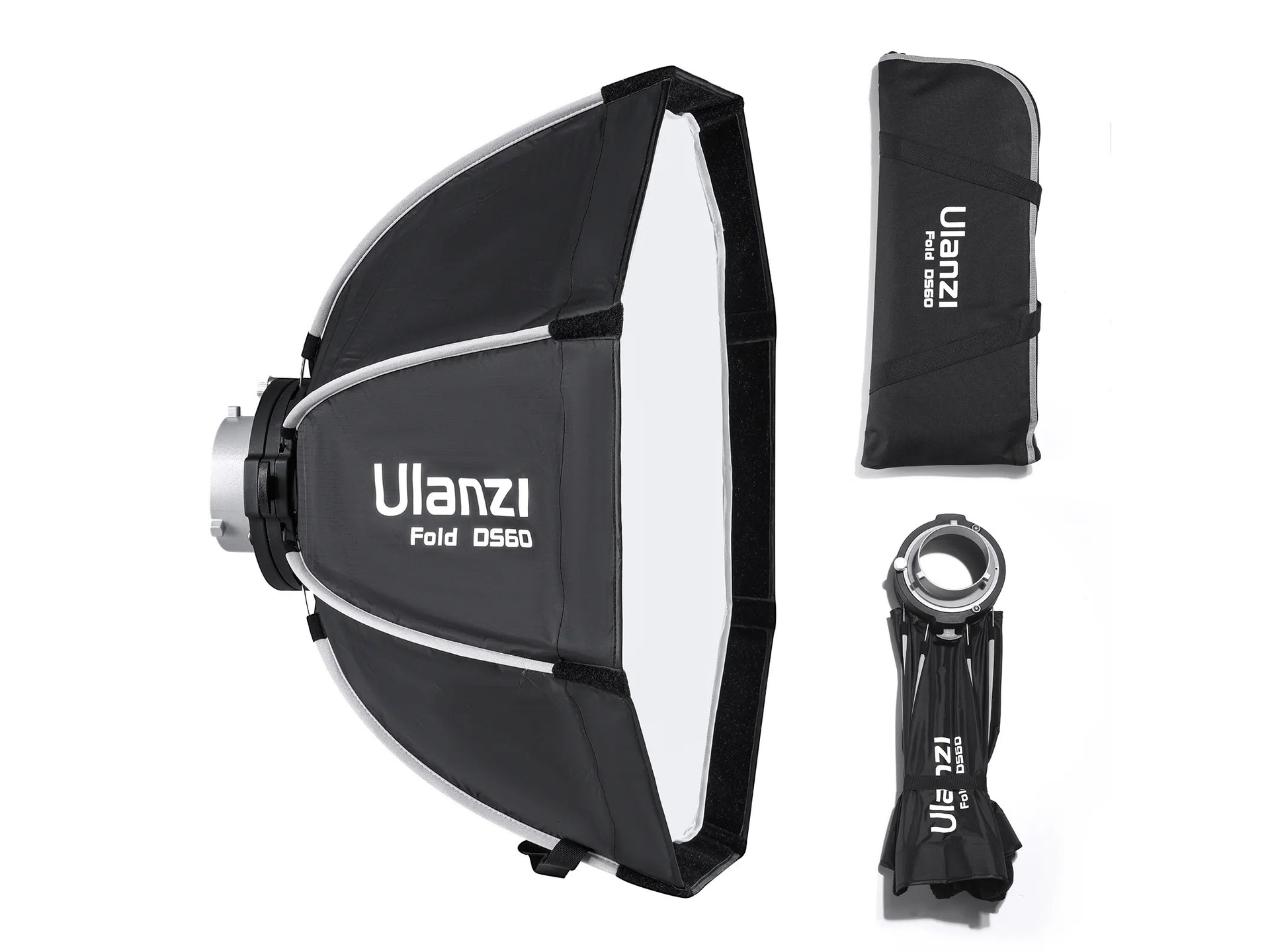Ulanzi DS60 Octagonal 60cm Softbox with Bowens Mount and Grid