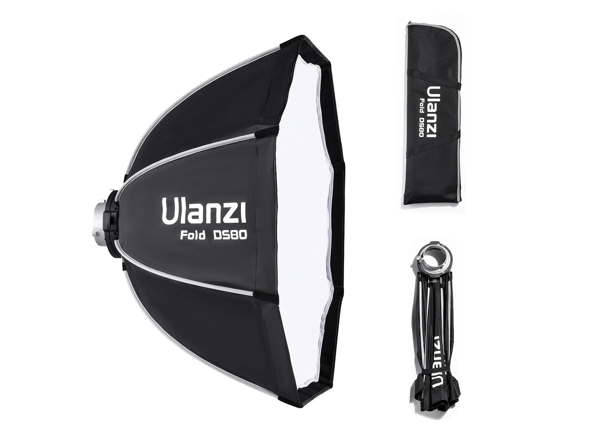 Ulanzi DS80 Octagonal 80cm Softbox with Bowens Mount and Grid