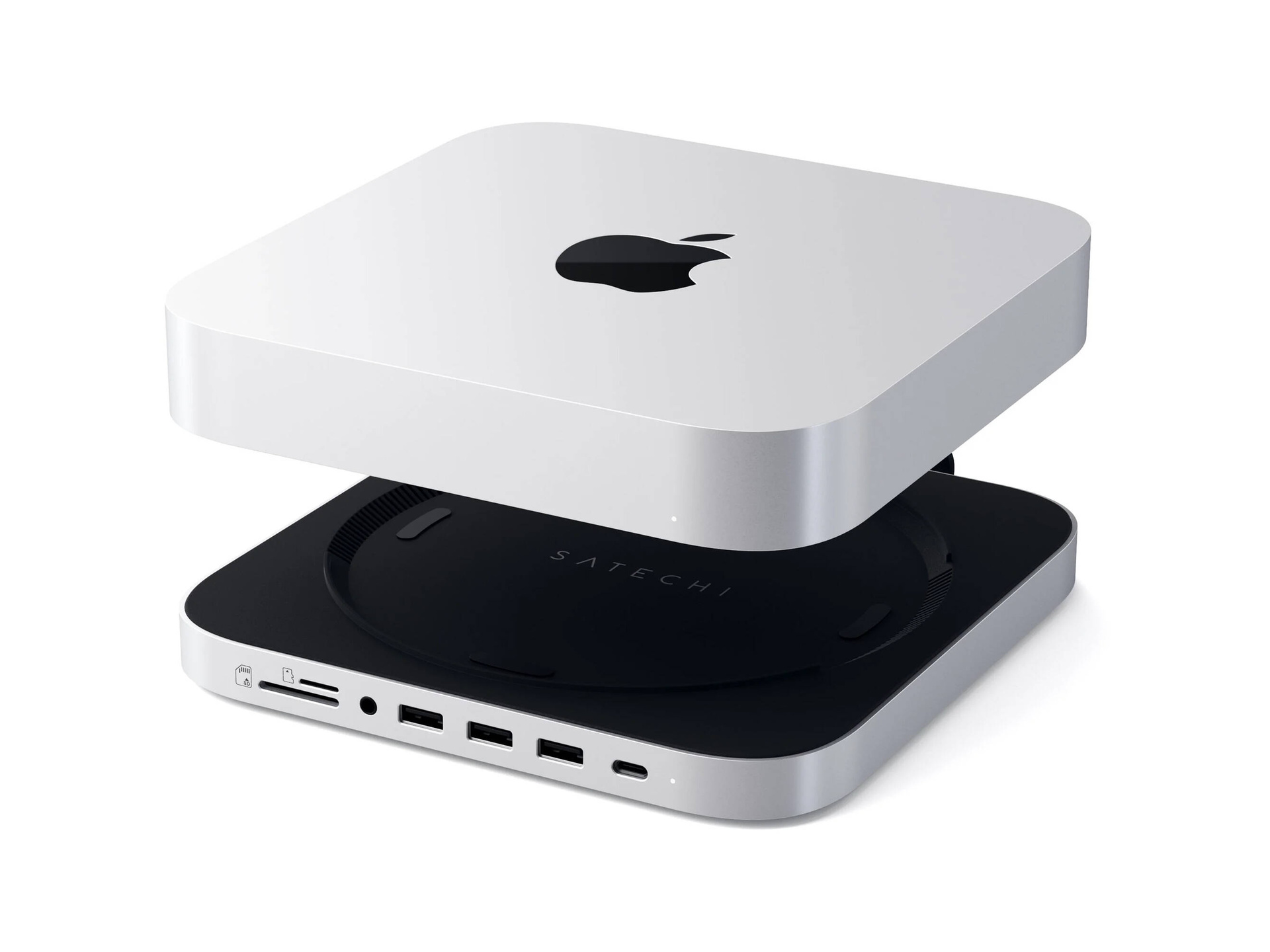 Satechi Stand & Hub with M.2 SSD Enclosure for Apple Mac Mini and