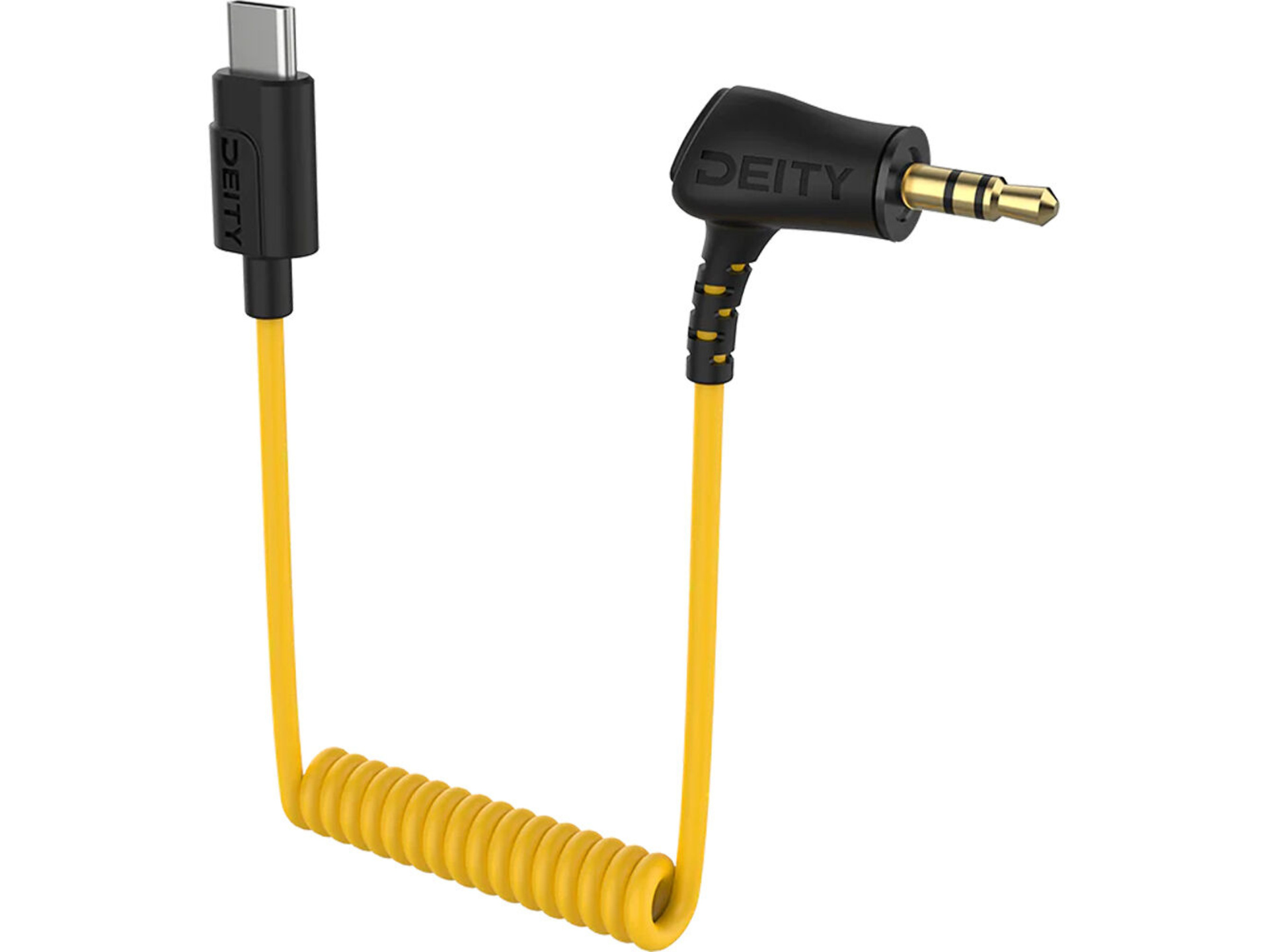 Deity C21 3.5mm TRS to USB-C Coiled Audio Cable