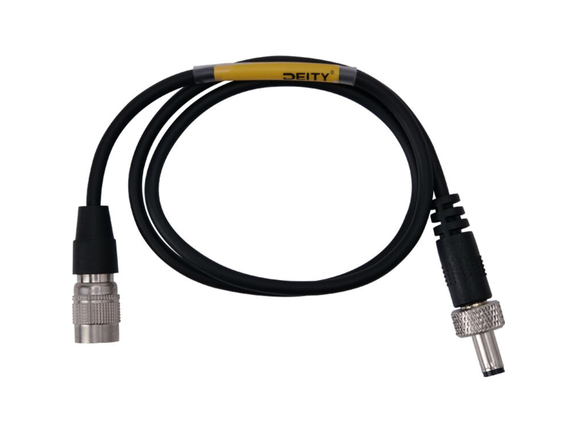 Deity SPD-HRDC 4-Pin Hirose to 5.5mm Locking DC Barrel Jack Cable