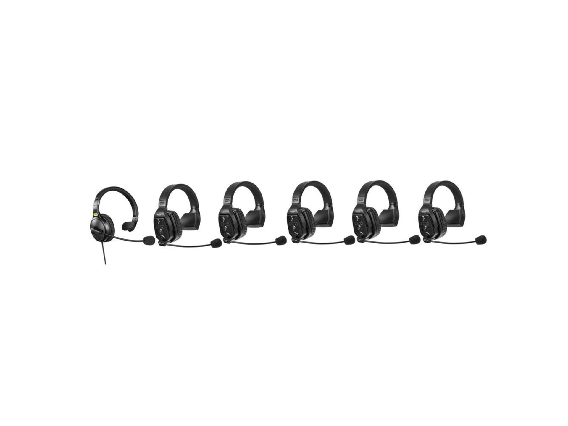 Saramonic WiTalk-WT6S 6-Person Wireless Intercom System with Single-Ear Remote Headsets (1.9 GHz)
