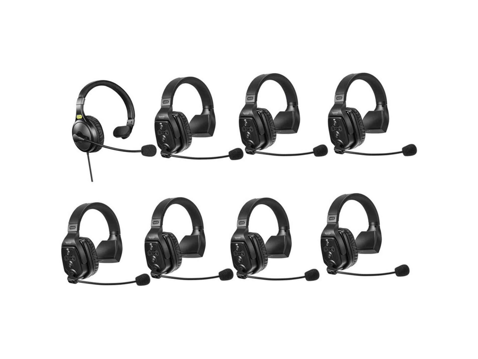 Saramonic WiTalk-WT8S 8-Person Wireless Intercom System with Single-Ear Remote Headsets (1.9 GHz)