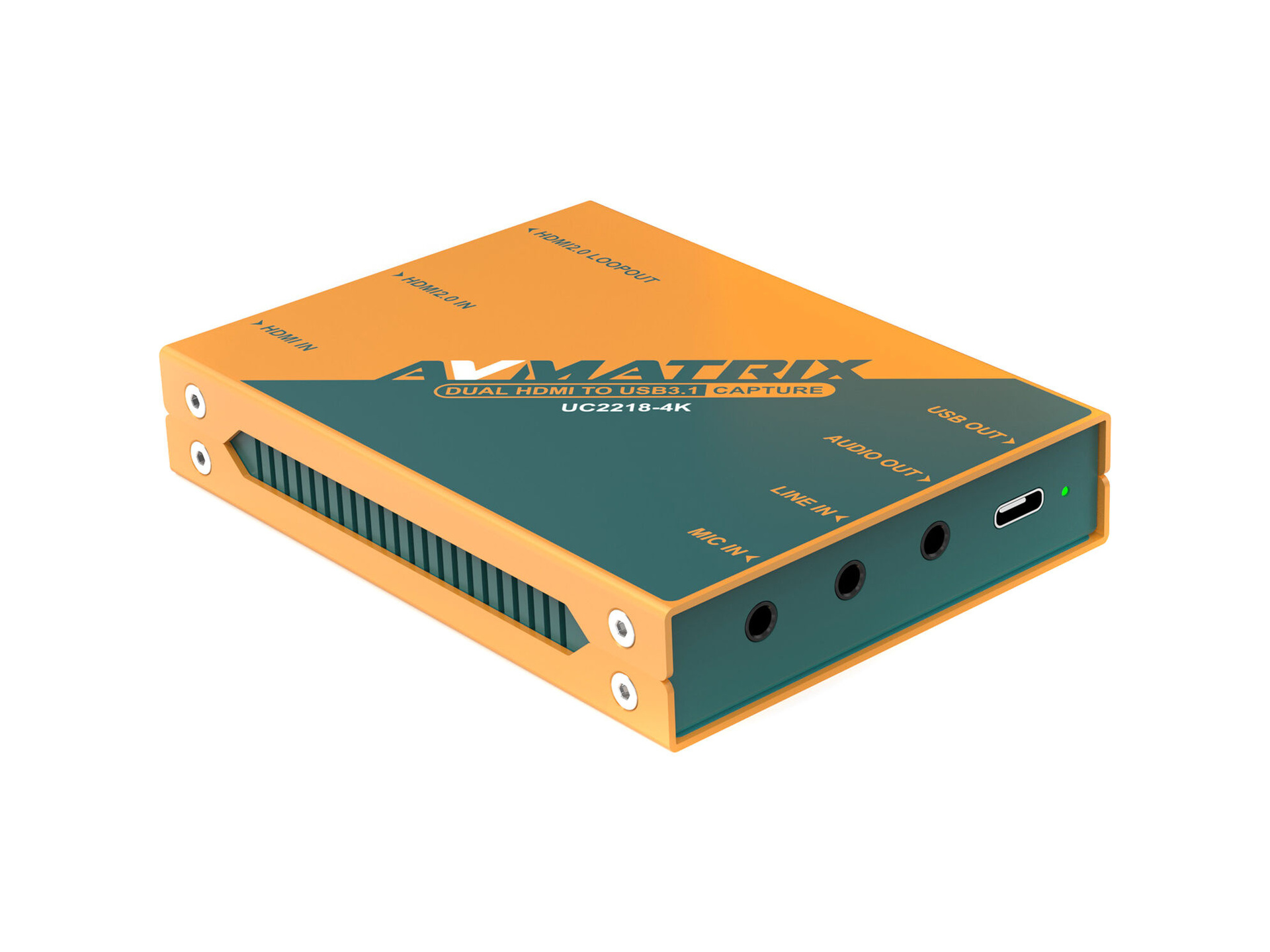 AVMATRIX Dual HDMI to USB-C 3.1 Video Capture Device