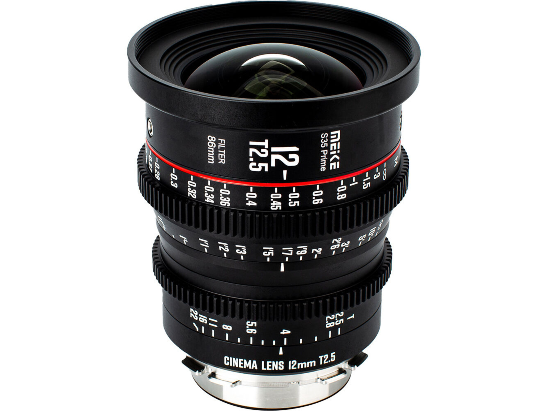 Meike 12mm T2.5 Super35 Prime Cine Lens (PL Mount)