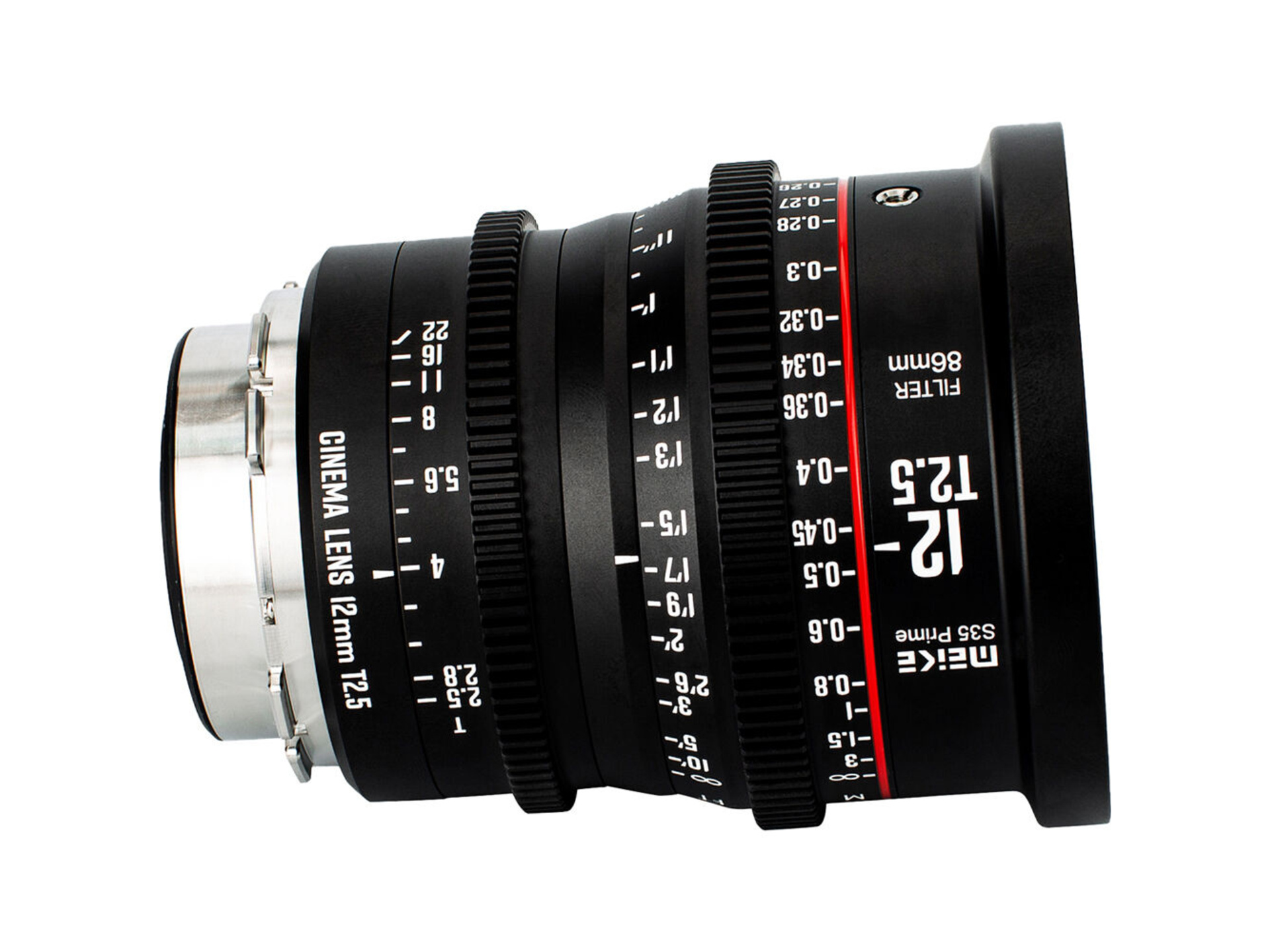 Meike 12mm T2.5 Super35 Prime Cine Lens (PL Mount) | NZ