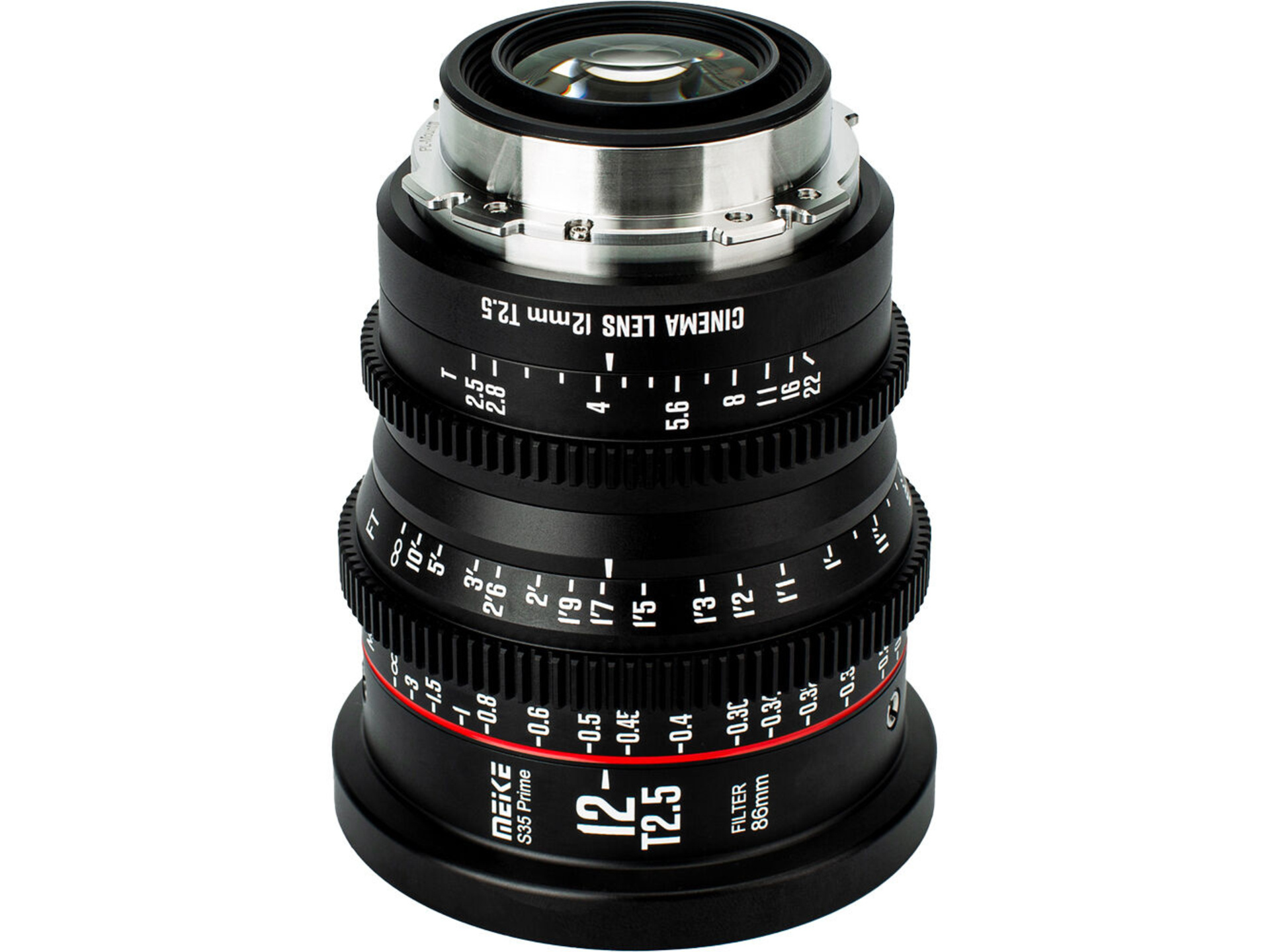 Meike 12mm T2.5 Super35 Prime Cine Lens (PL Mount) | NZ