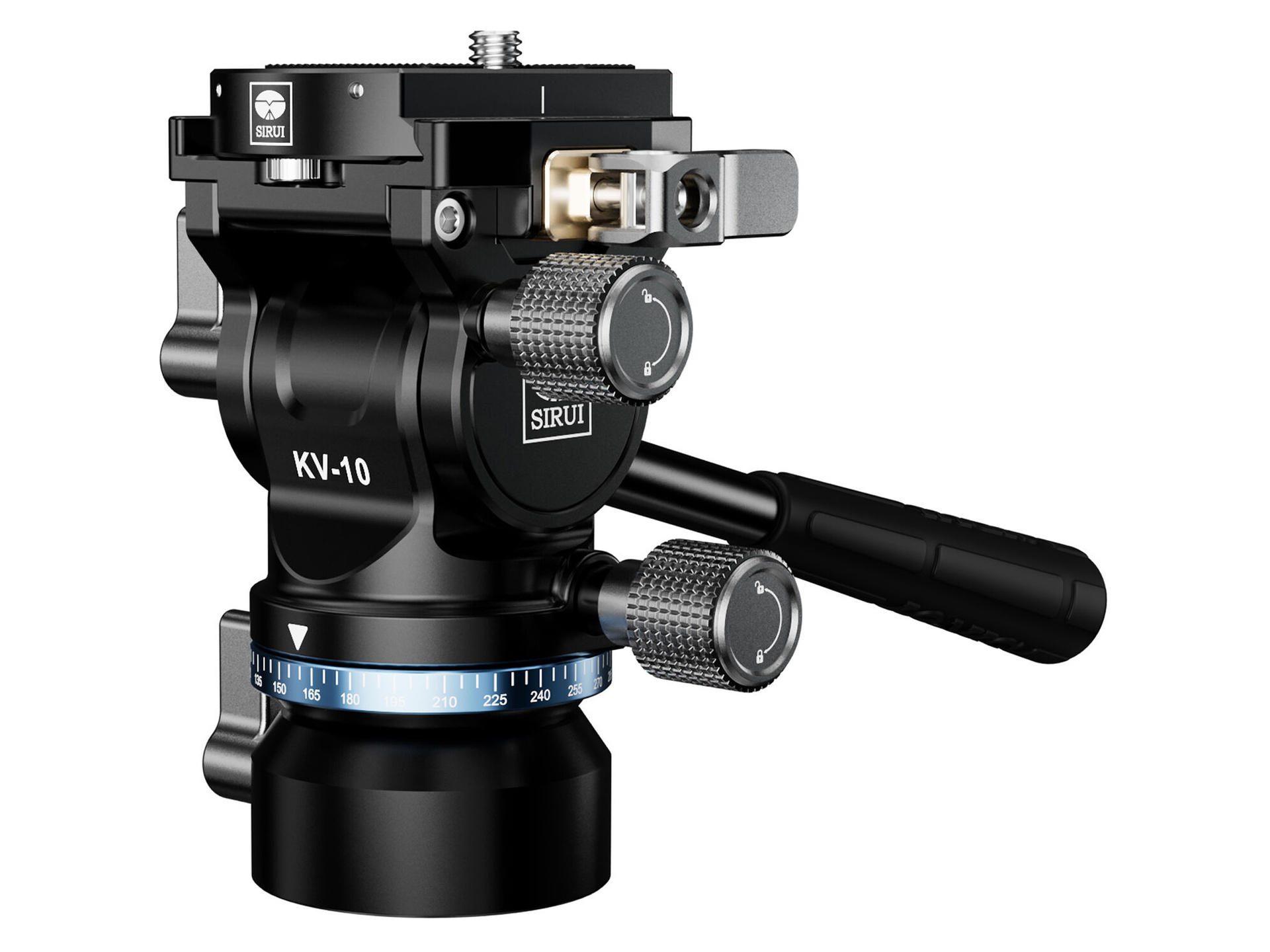 Sirui KV-10 Pan and Tilt Head with Leveling Base