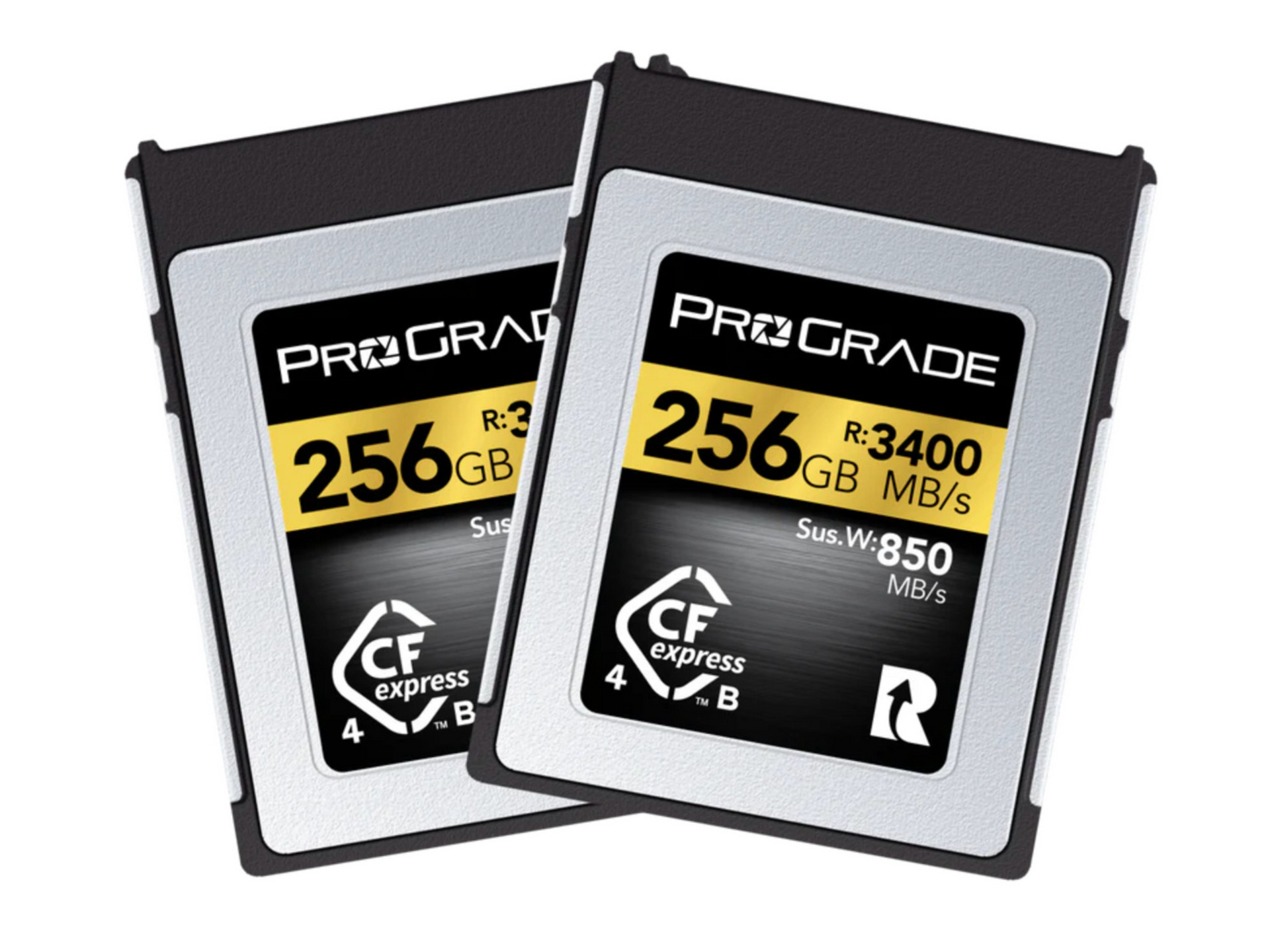 ProGrade Digital 256GB CFexpress Type B 4.0 Memory Card (Gold, 2-pack)