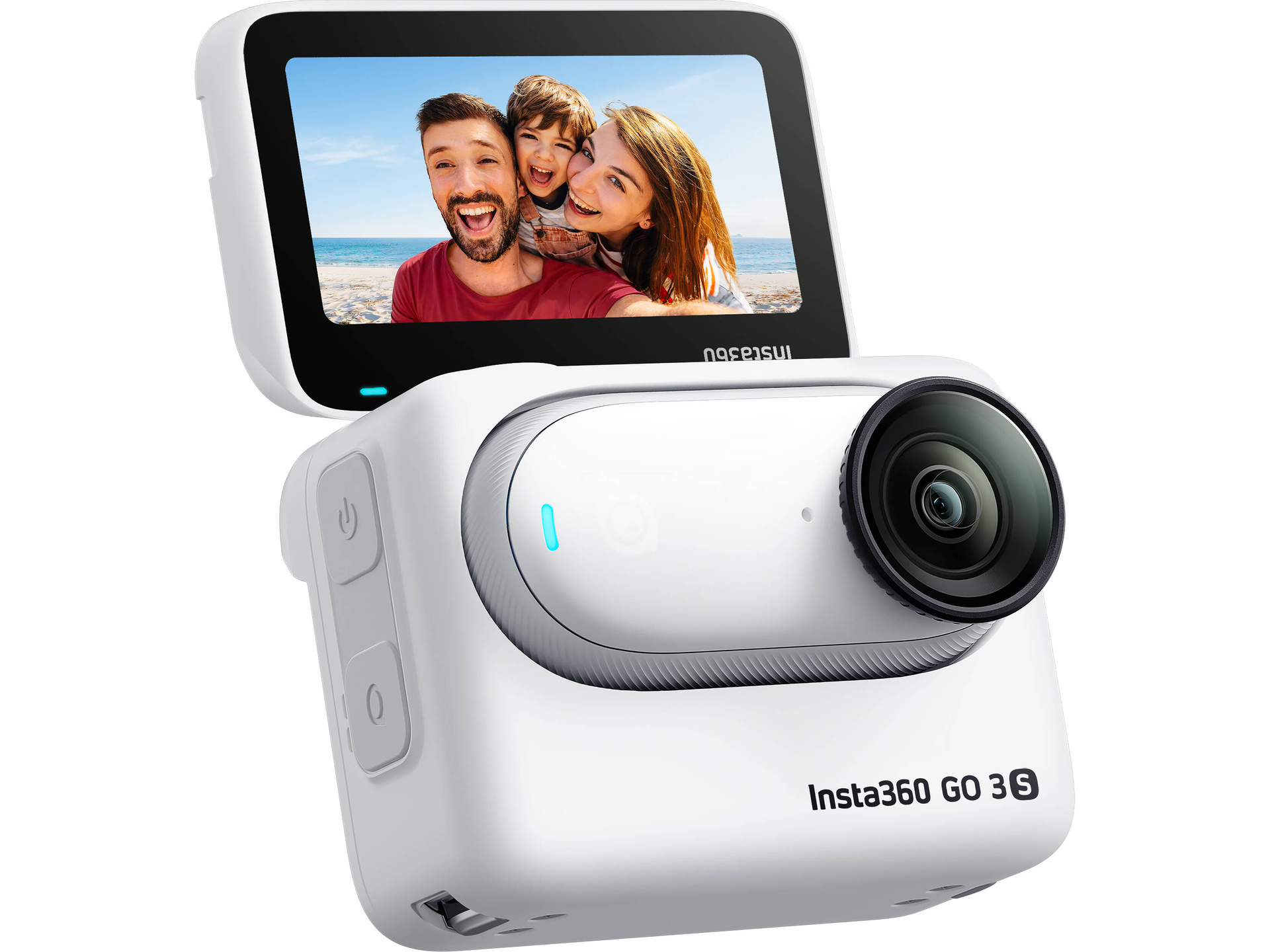 Insta360 GO 3S Action Camera (64GB, Arctic White)