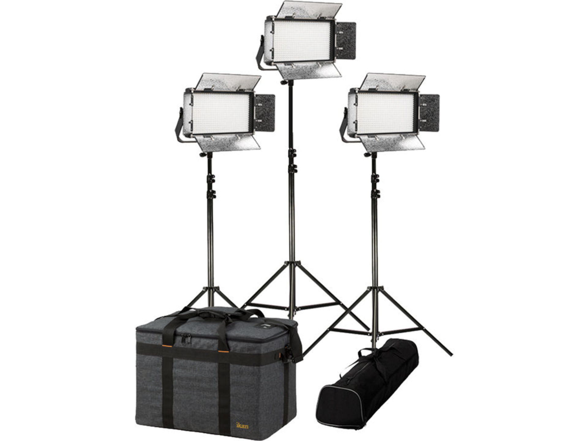 Ikan Rayden Half x1 Daylight 5600 3-Point LED Light Kit