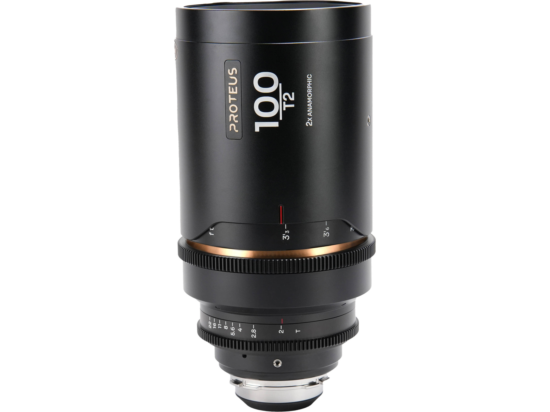 Laowa Proteus 100mm T2 2X Anamorphic Lens with EF Adapter (PL Mount, Amber, Metres)