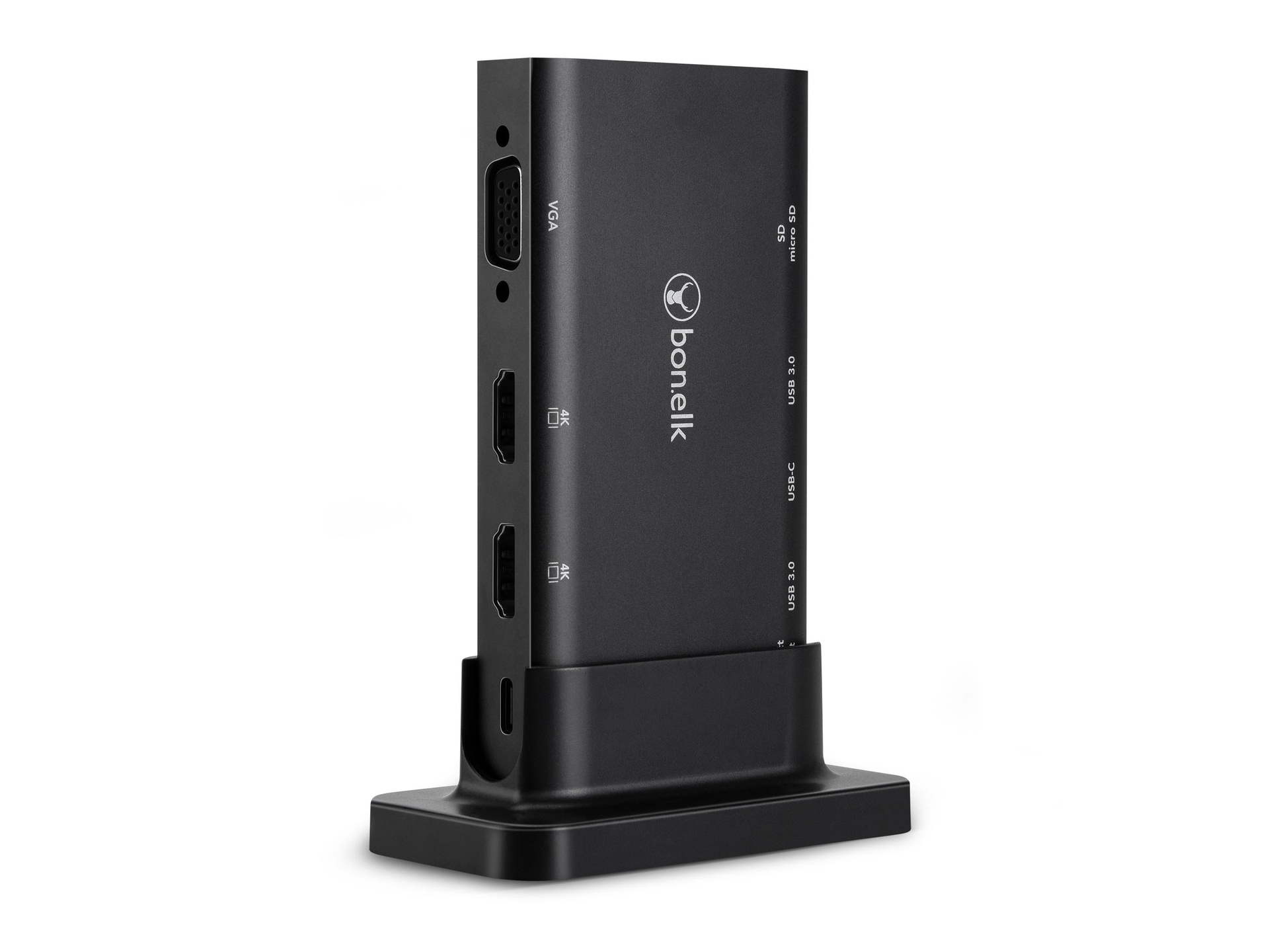 Bonelk Desktop Series 9 in 1 USB-C Multiport Hub (Black)