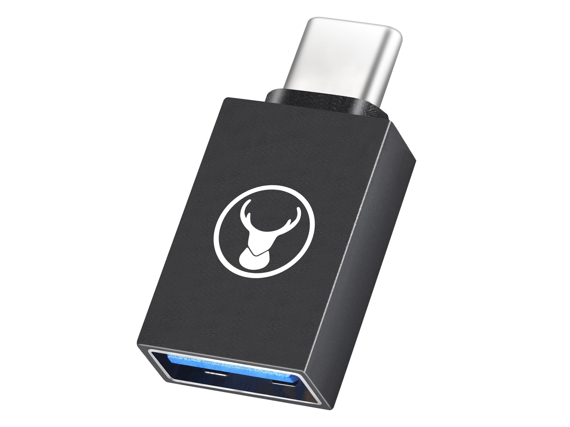 Bonelk USB-C to USB-A 3.0 Adapter (Black)