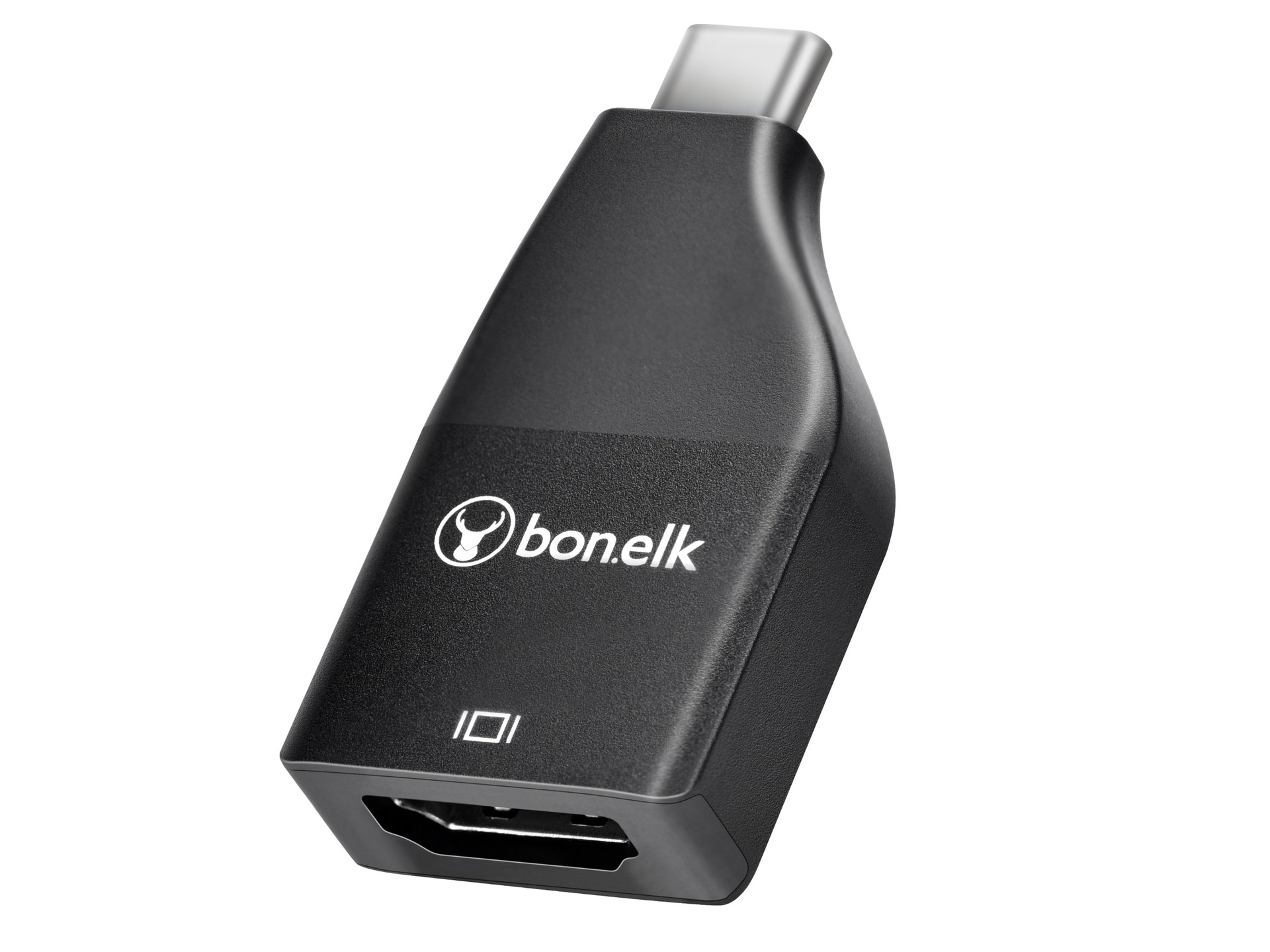 Bonelk USB-C to 4K HDMI Adapter (Black)