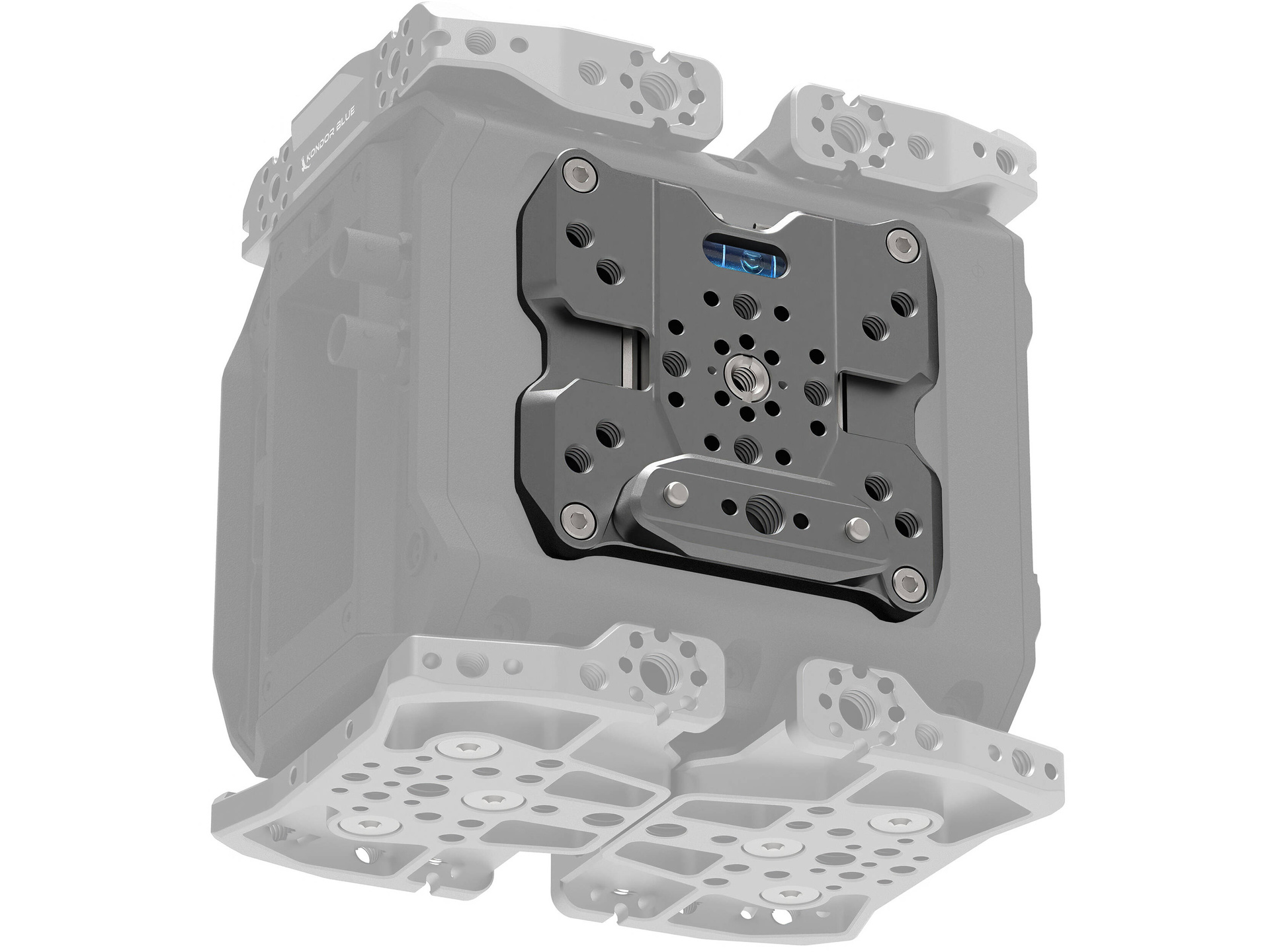 Kondor Blue Side Plate for PYXIS Cage System (Space Grey)