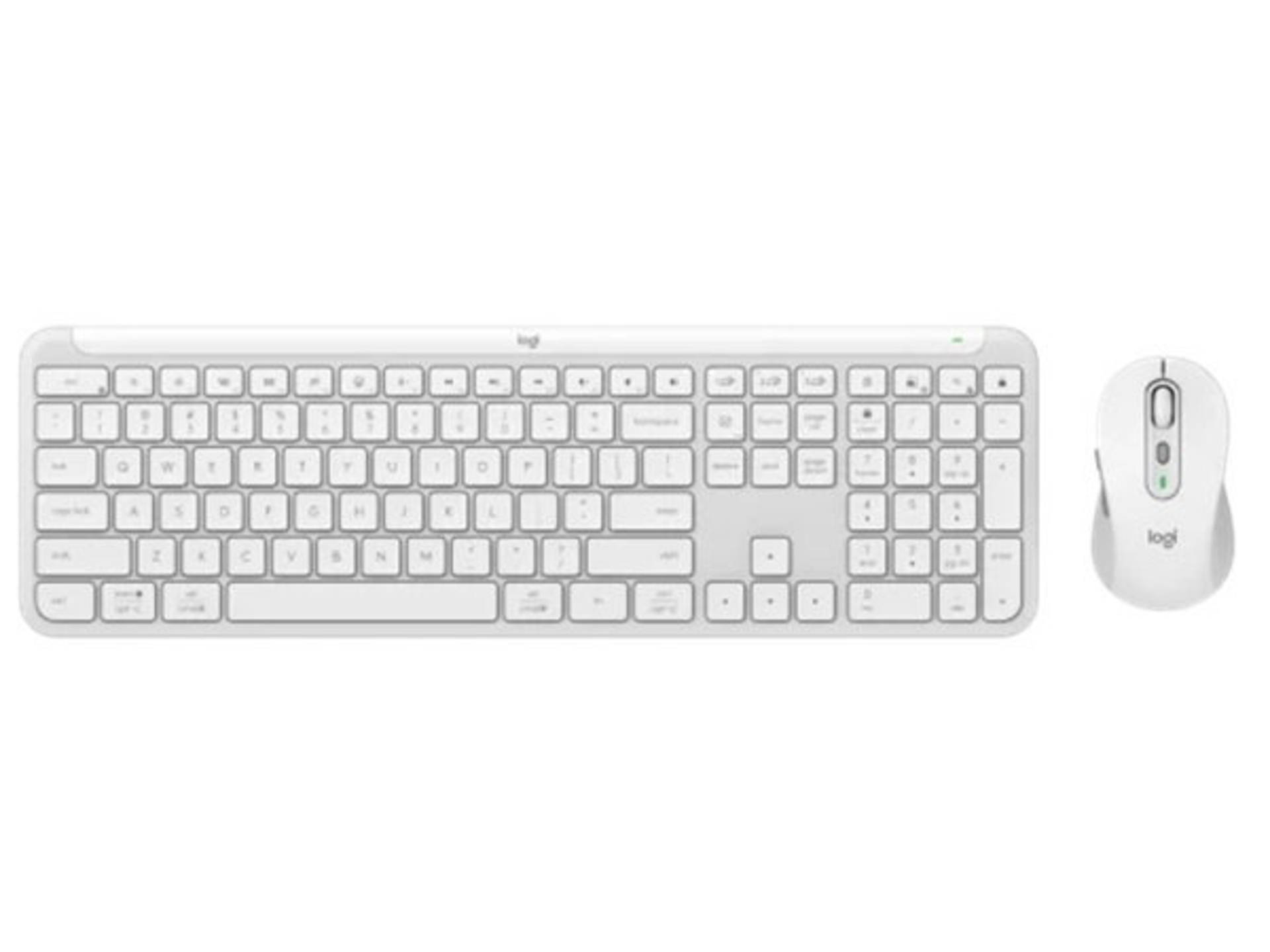 Logitech MK950 Performance Wireless Keyboard and Mouse (Off-White)