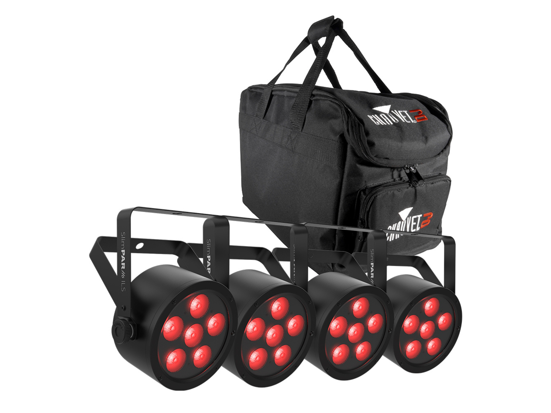 Chauvet SlimPAR H6 ILS 4 Light Bundle