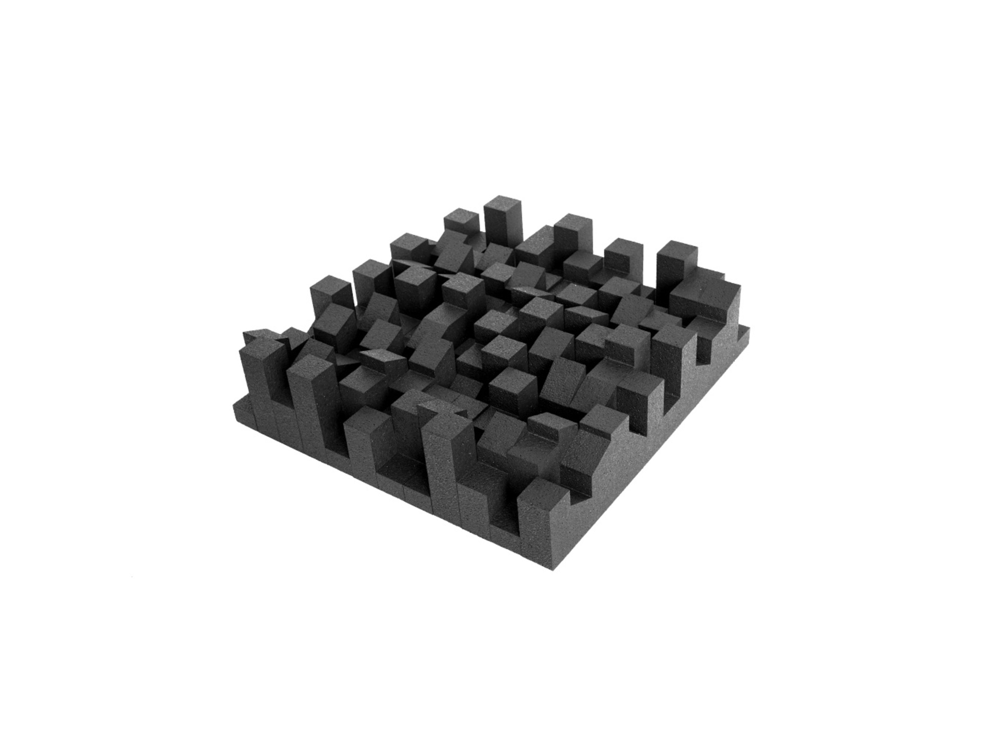 Sonitus Bigfuser I 3D Diffuser (3 Pack, Black)