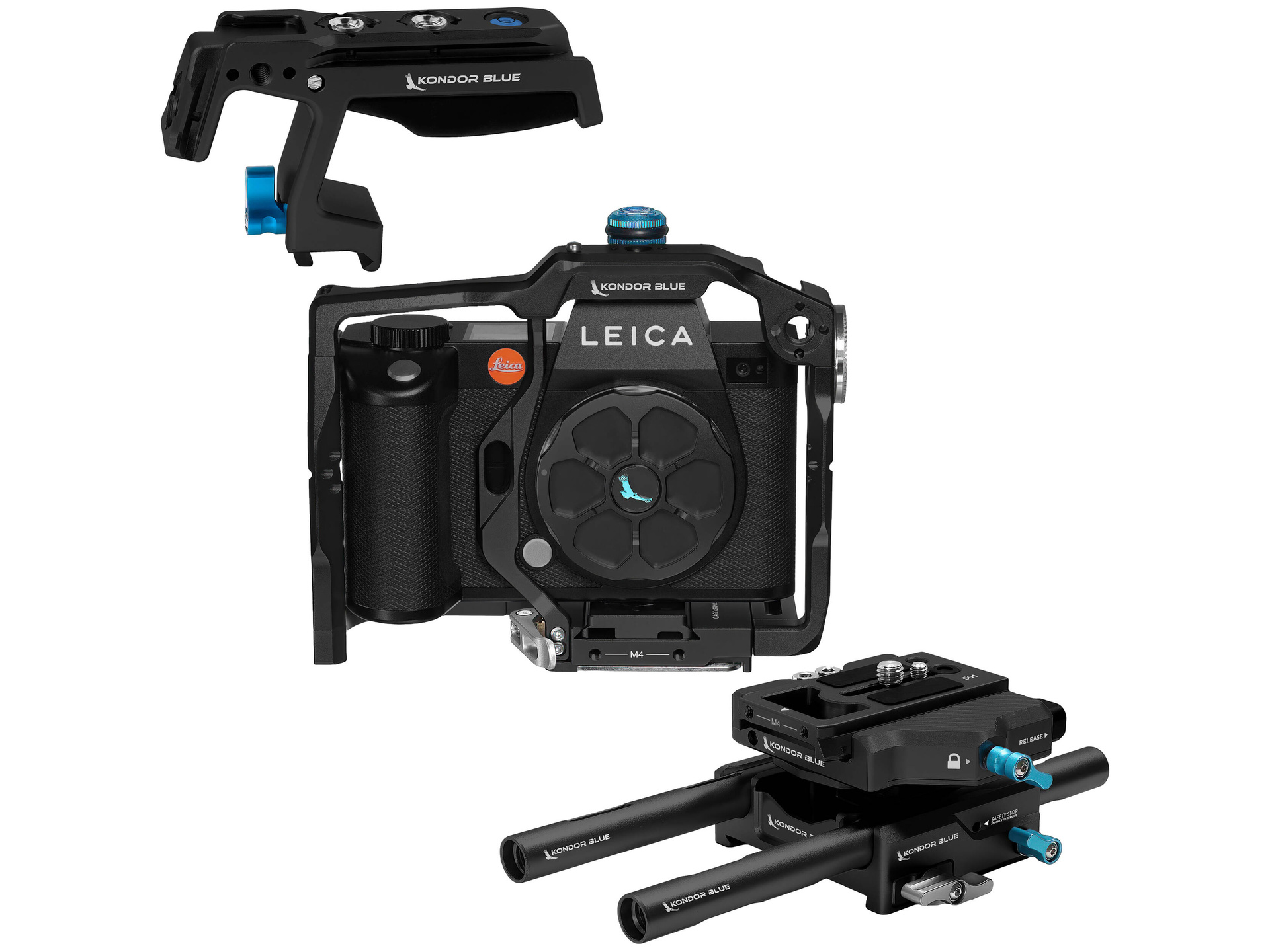 Kondor Blue Base Rig MK II for Leica SL2-S/SL2/SL (Raven Black)