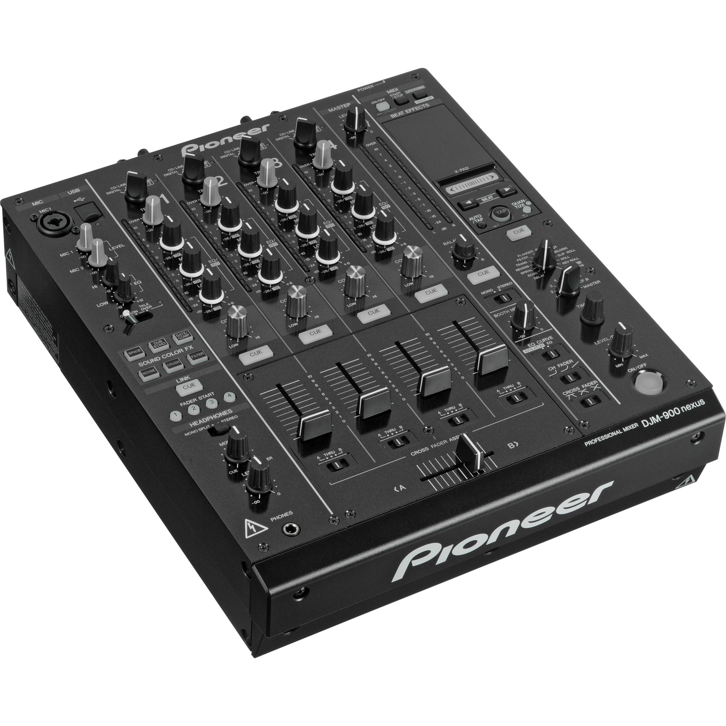 Pioneer DJM-900 Nexus 4-Channel Professional DJ Mixer