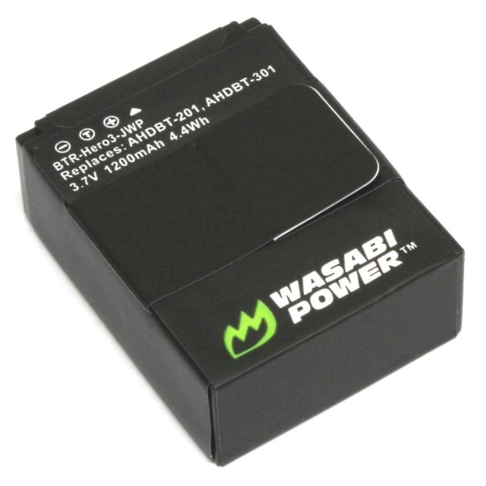 Wasabi Power Battery for GoPro HERO3, HERO3+ (1200mAh)