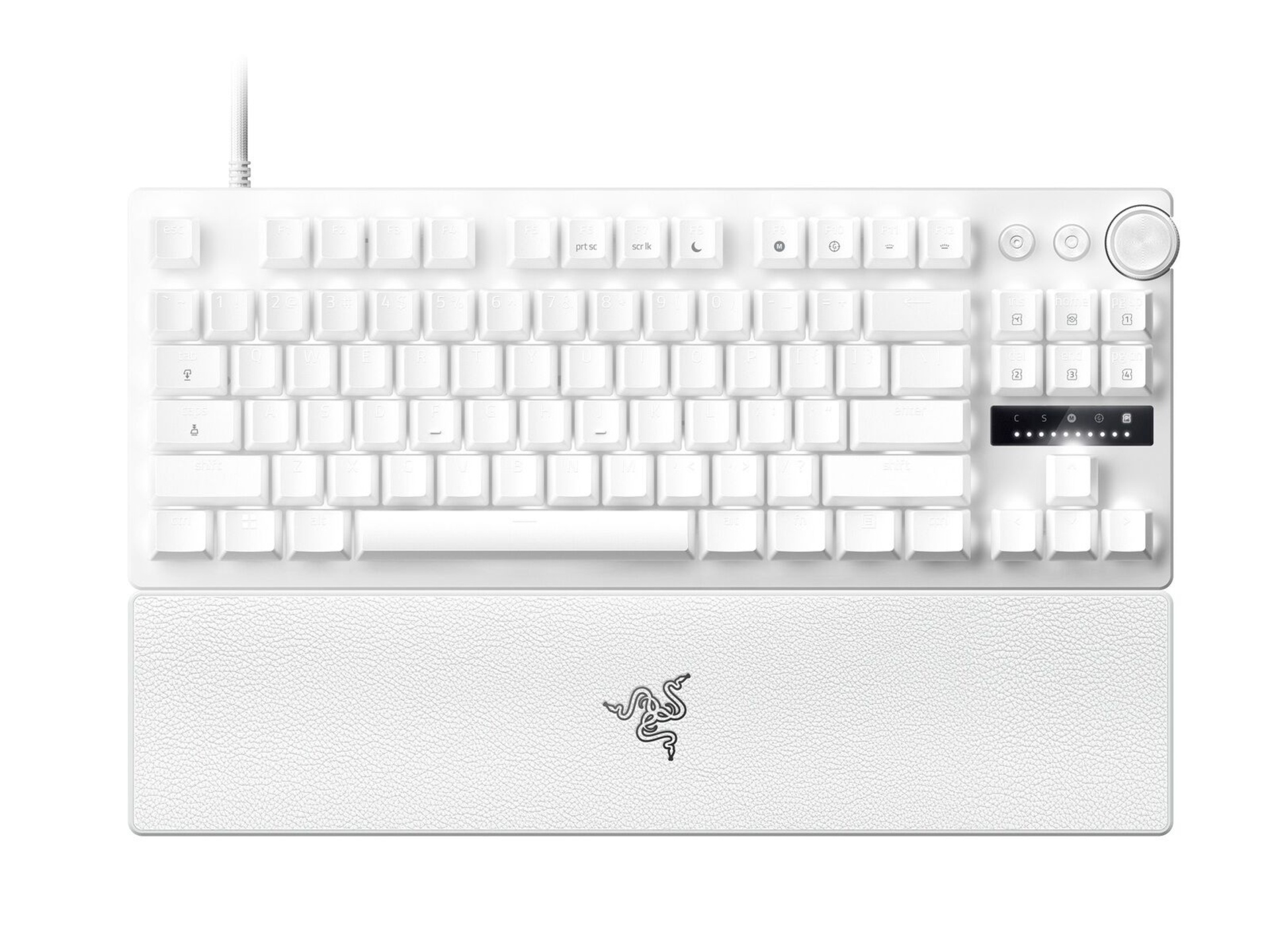 Razer Huntsman V3 Pro TKL Gaming Keyboard (White) | NZ