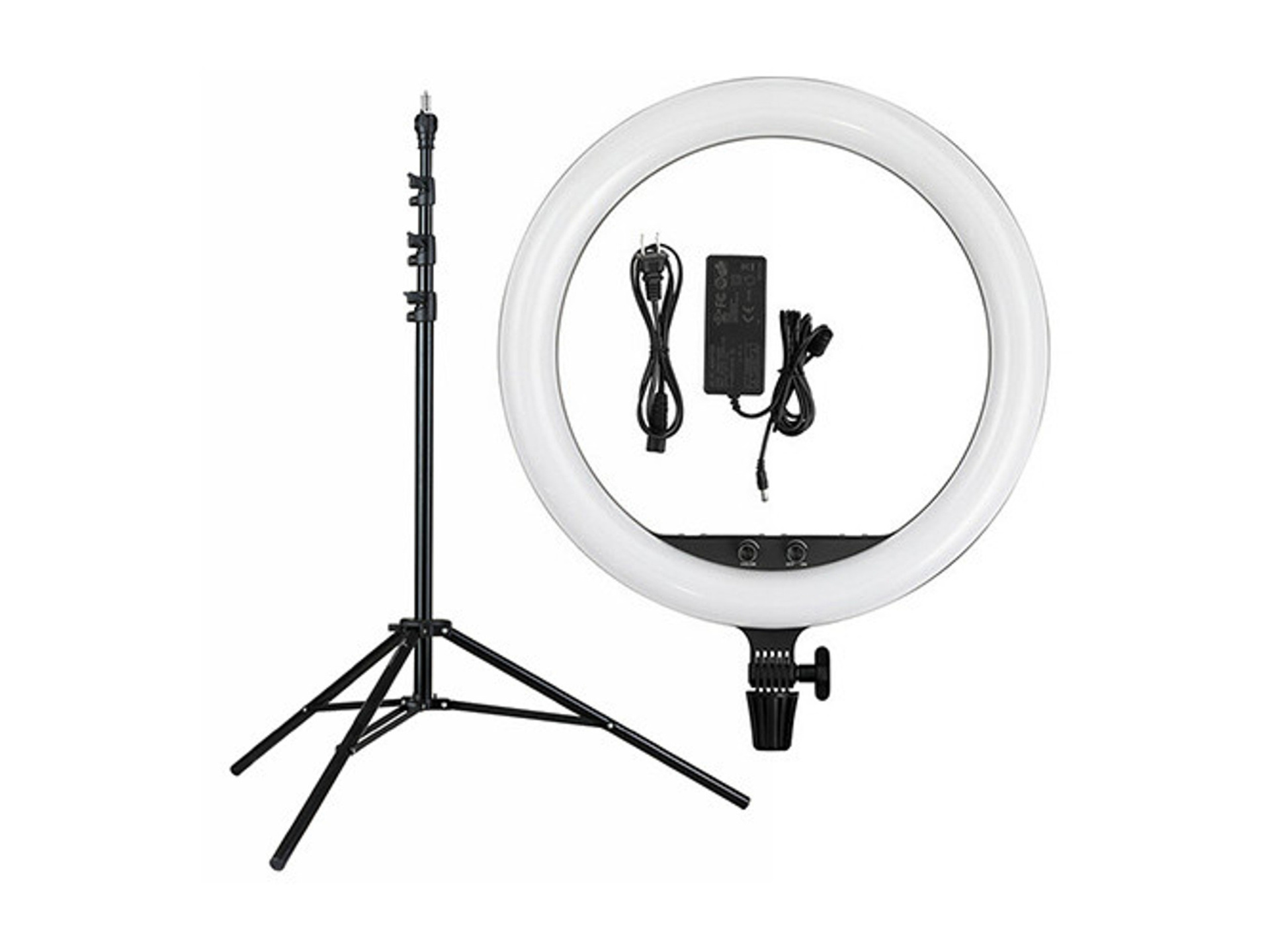 Godox LED Ring Light 46cm Kit with Light Stand (Black)