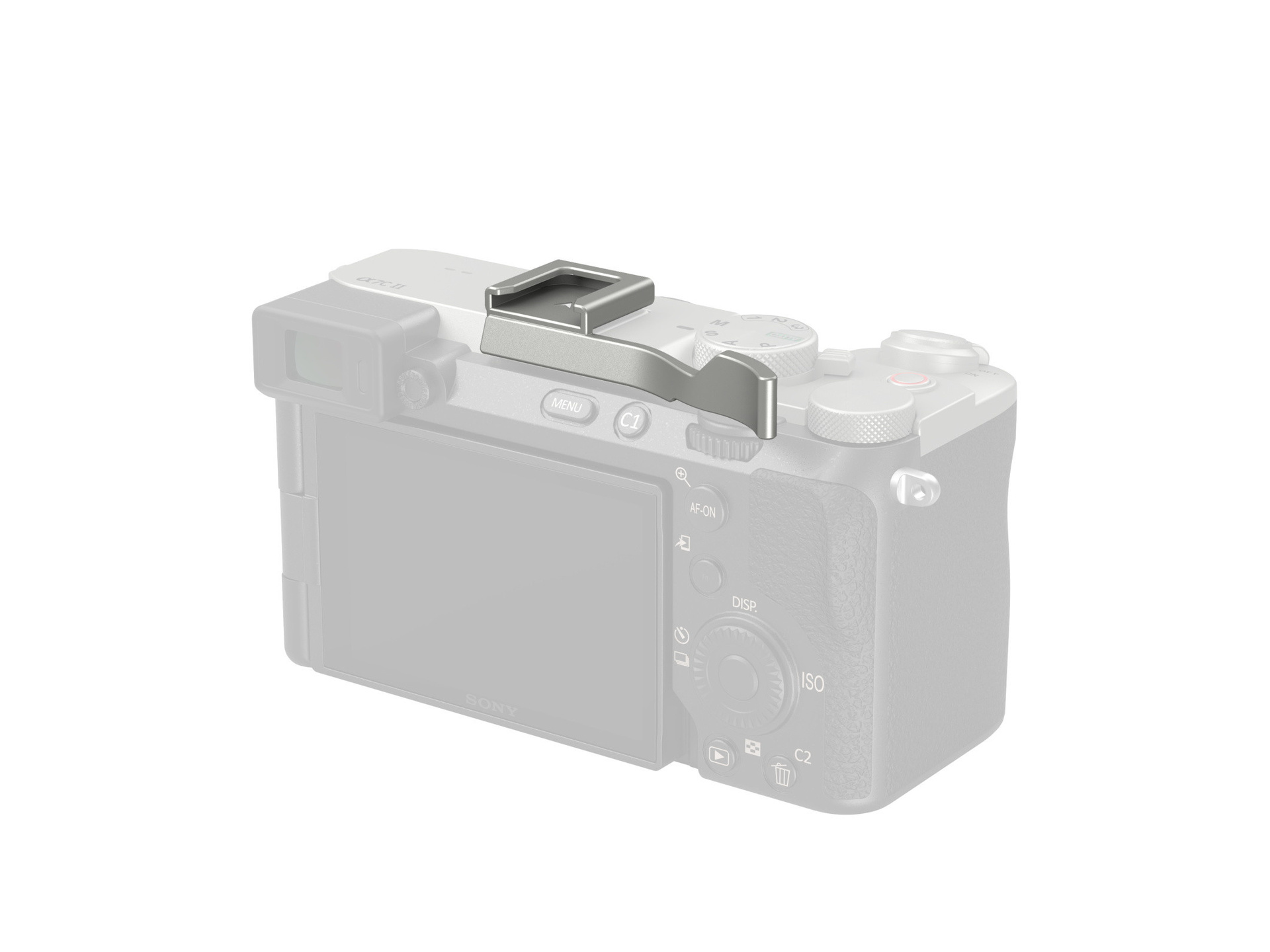 SmallRig 4818 Thumb Grip for Sony Alpha 7C II/Alpha 7CR/Alpha 7C (Silver)