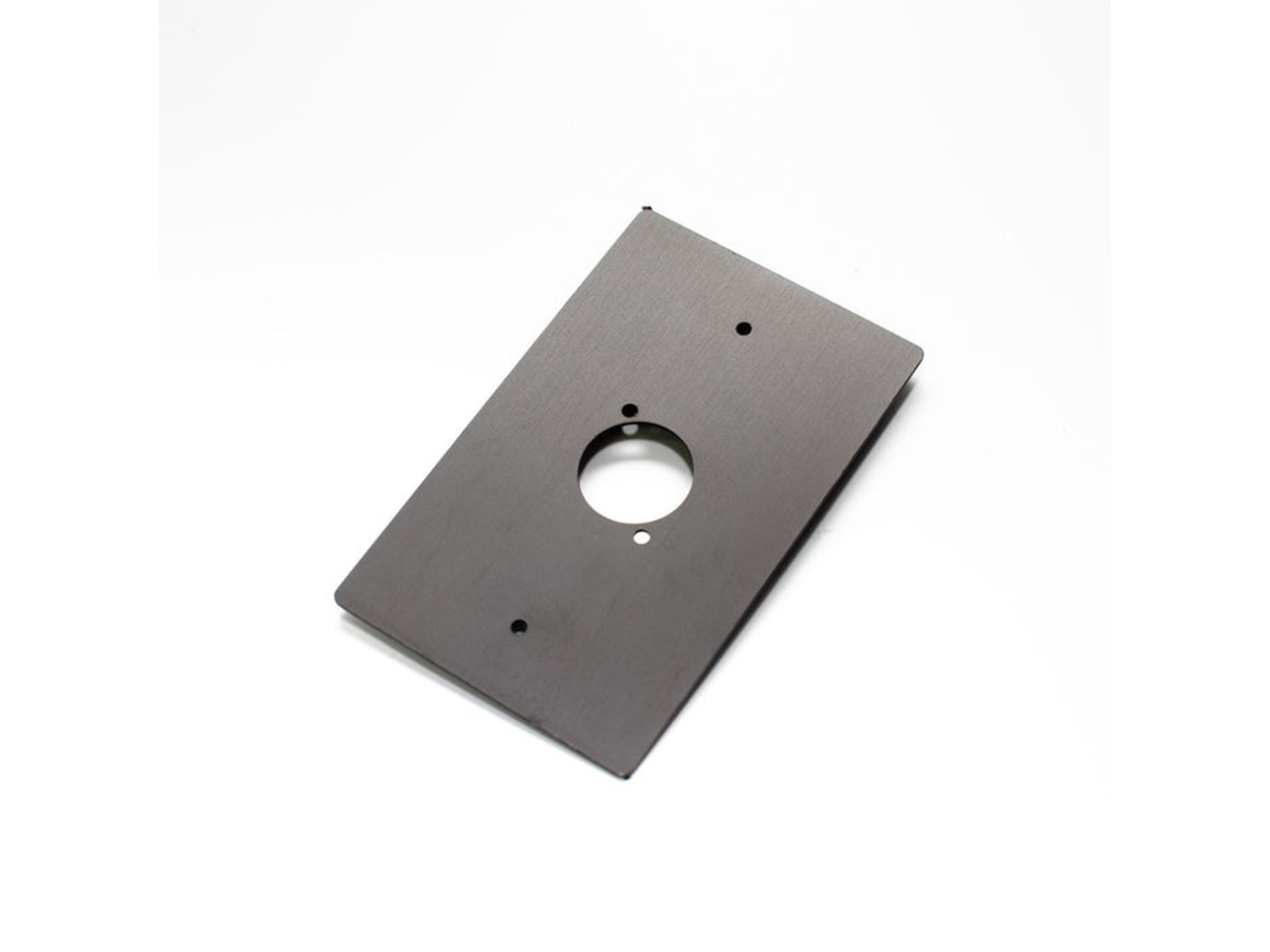 Livesound WP01-P Single D'Series Wall Plate (Black, Vertical)