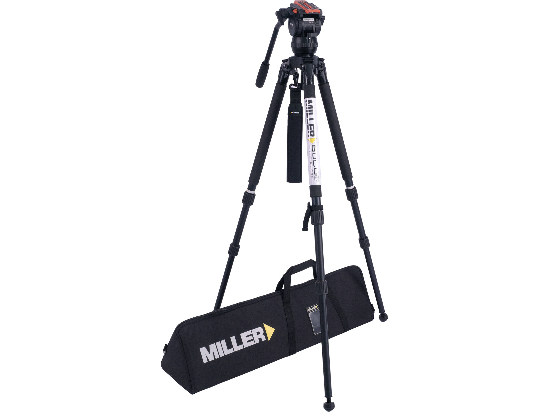 Miller Versa CXV6 Head, Solo 75 2-Stage Alloy Tripod & Soft Case Kit