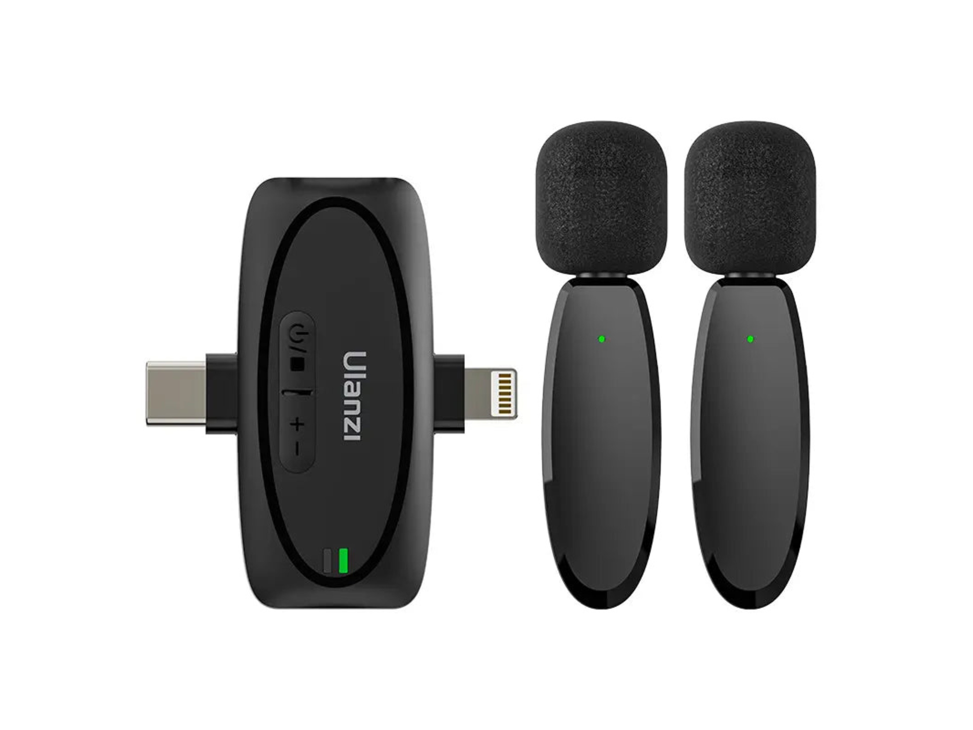 Ulanzi V6 3-in-1 2-Person Plug-and-Play Wireless Lavalier Microphone System